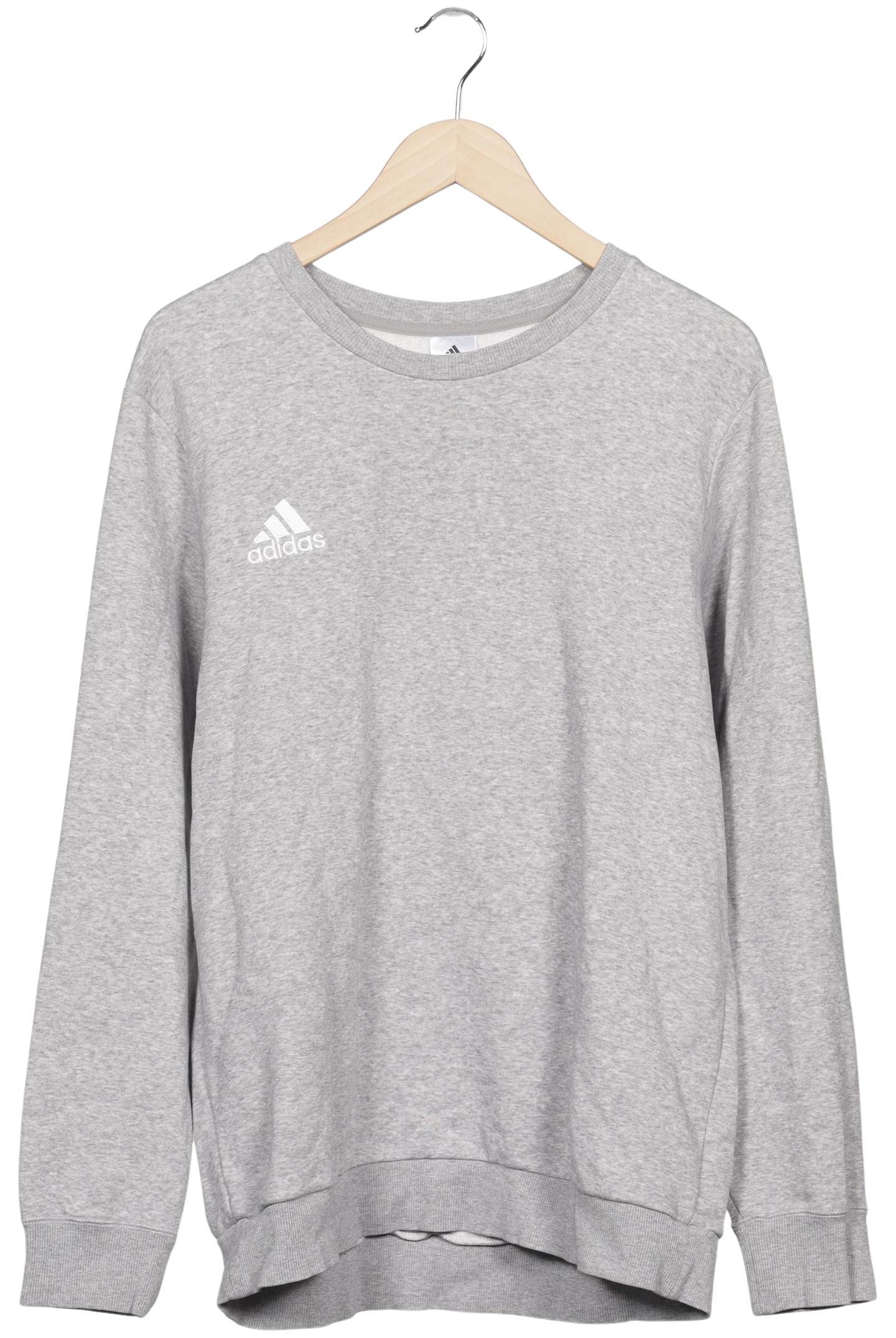 

adidas Herren Sweatshirt, grau, Gr. 52