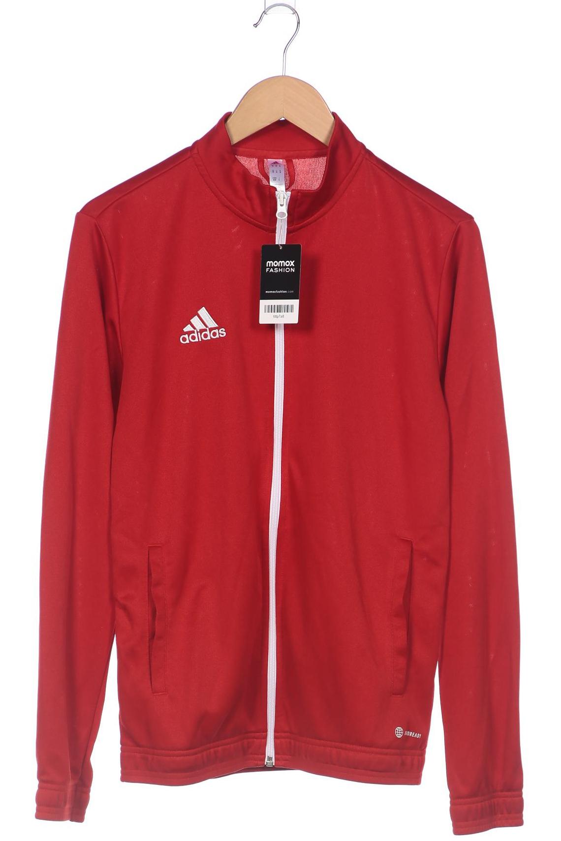 

adidas Herren Sweatshirt, rot, Gr. 48