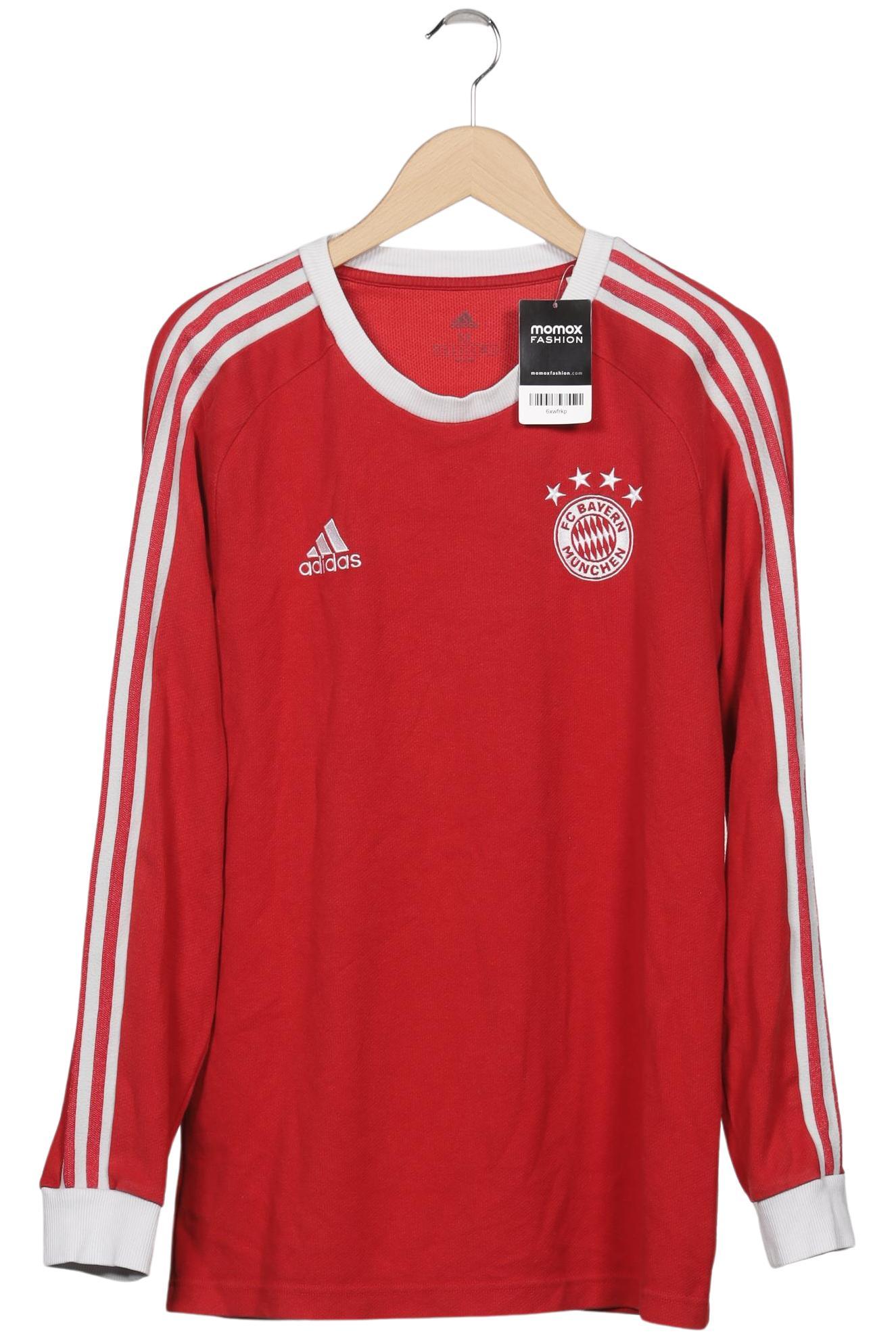 

adidas Herren Sweatshirt, rot, Gr. 48