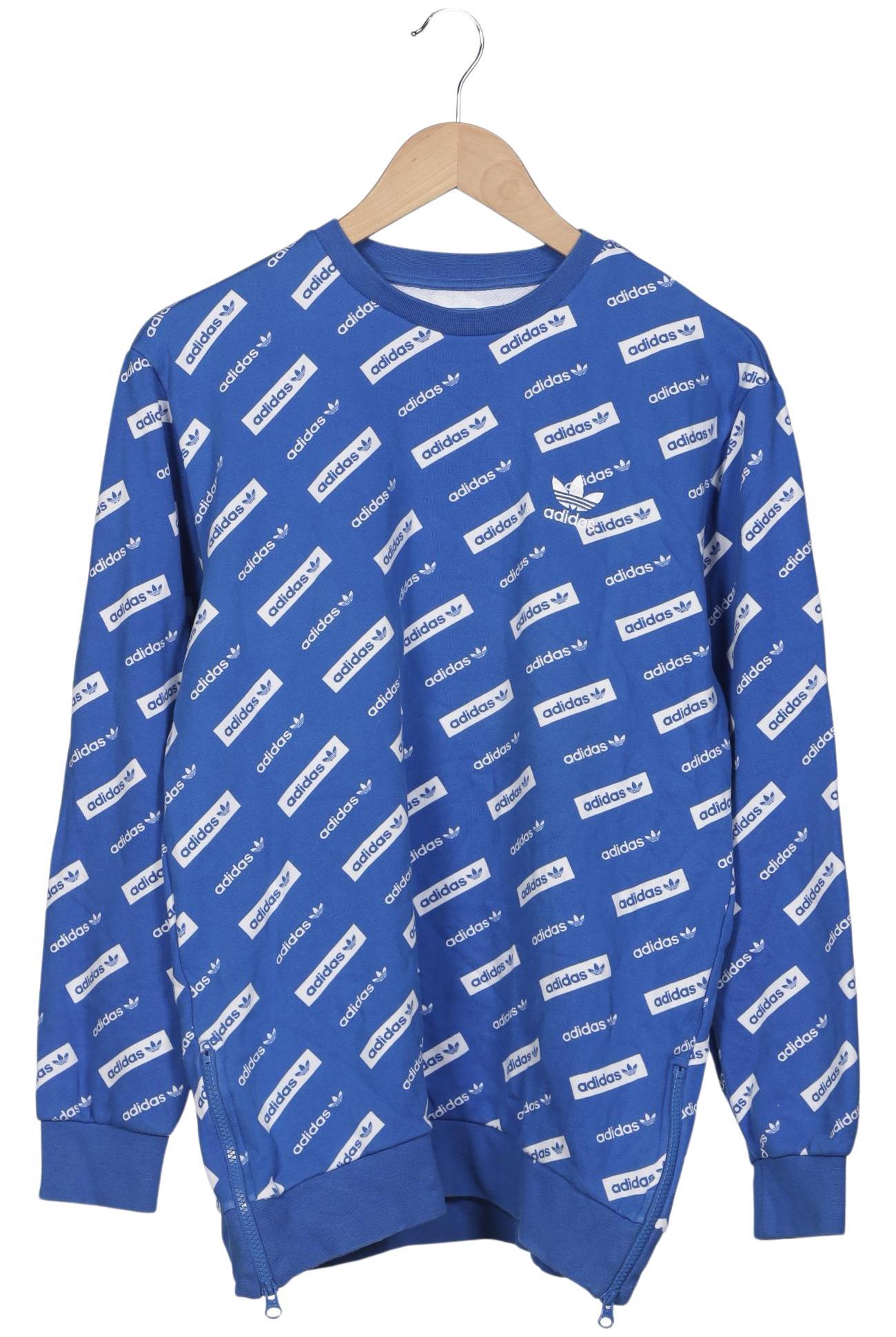 

adidas Herren Sweatshirt, blau, Gr. 48