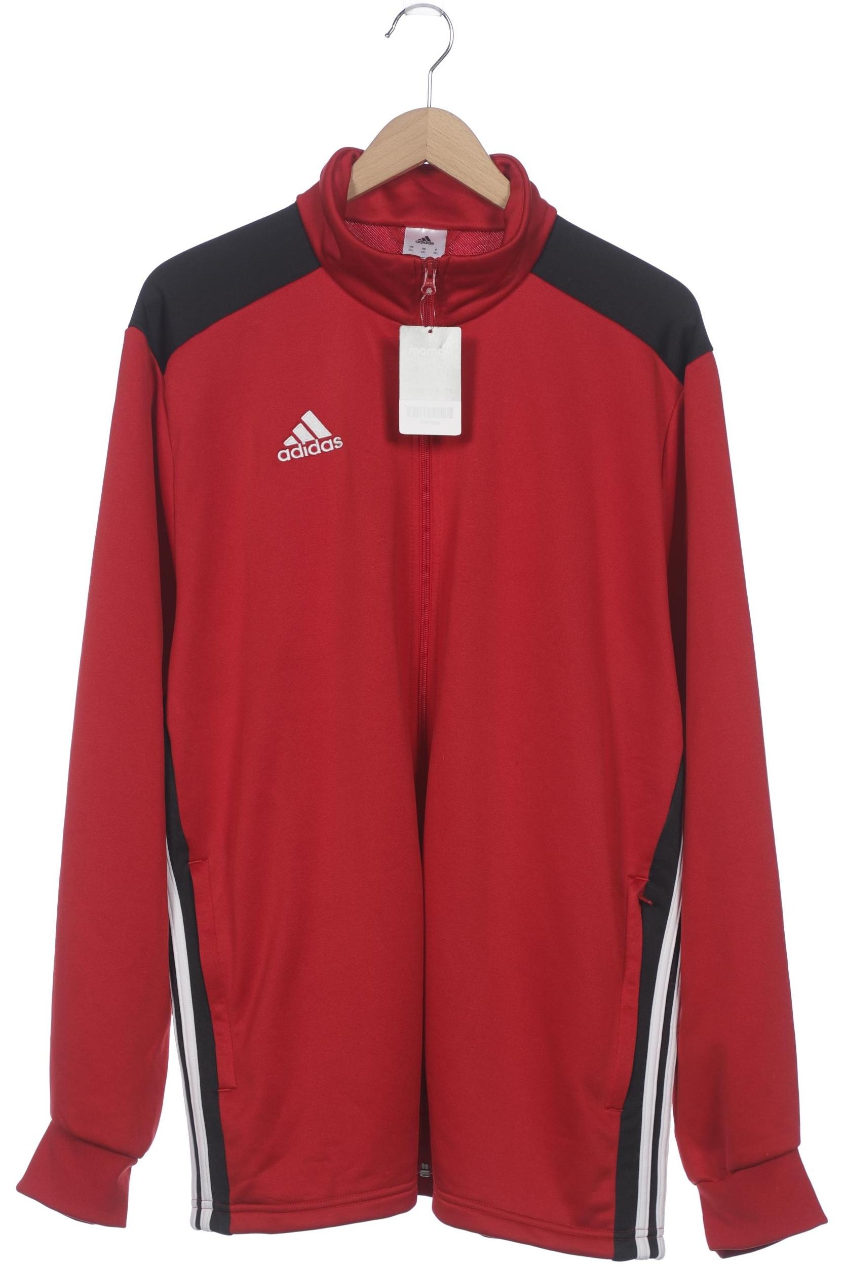

adidas Herren Sweatshirt, rot, Gr. 56