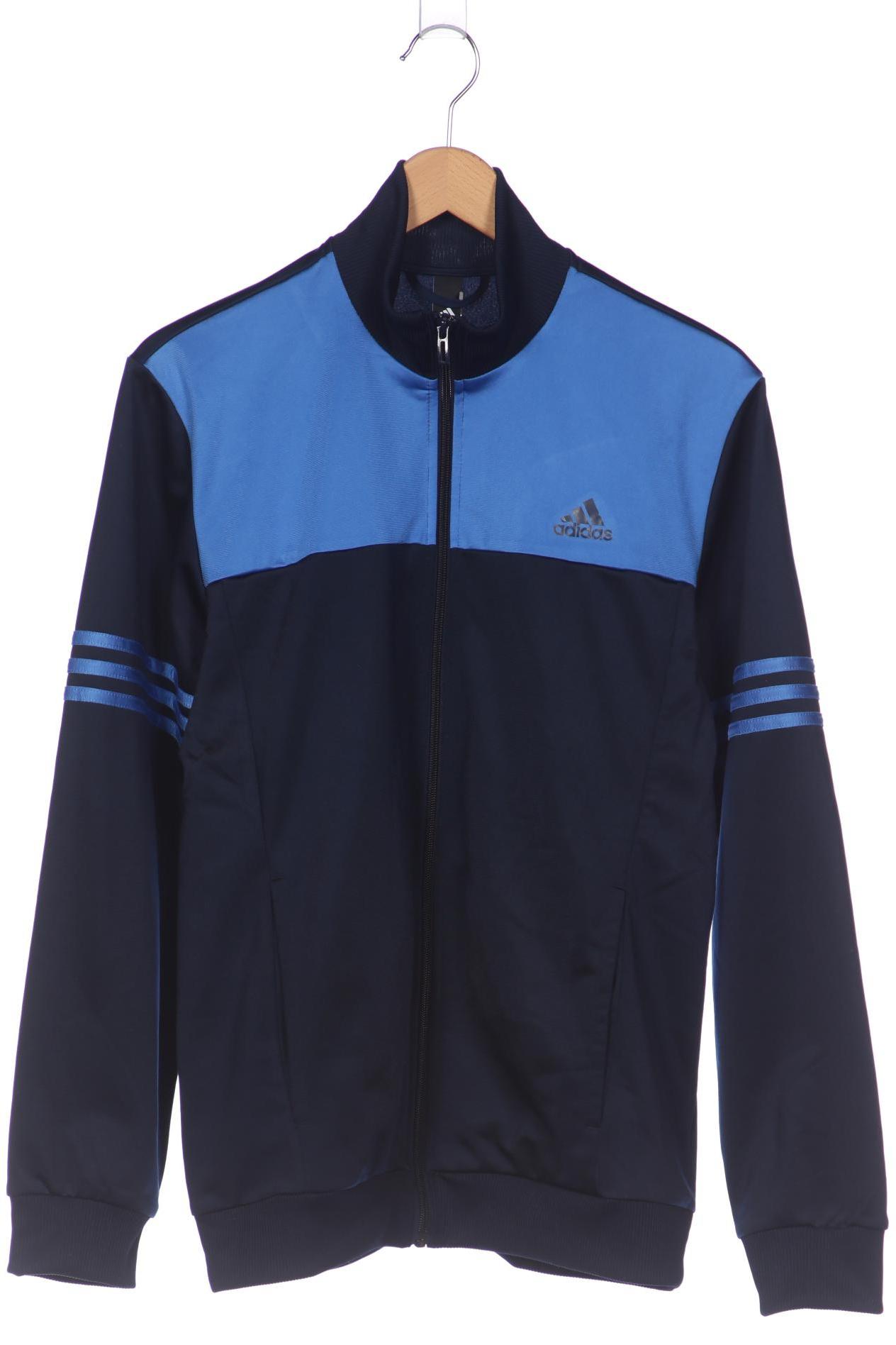 

adidas Herren Sweatshirt, blau, Gr. 48