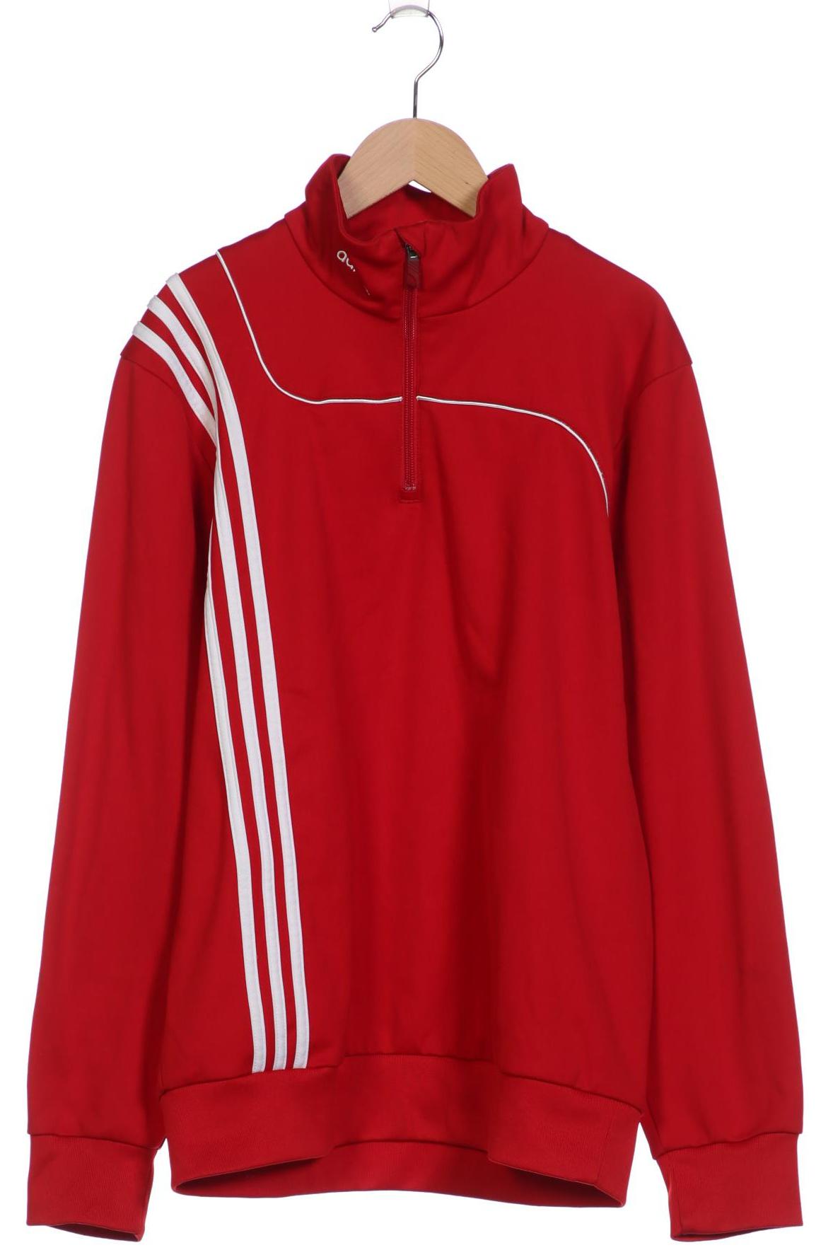 

adidas Herren Sweatshirt, rot, Gr. 46