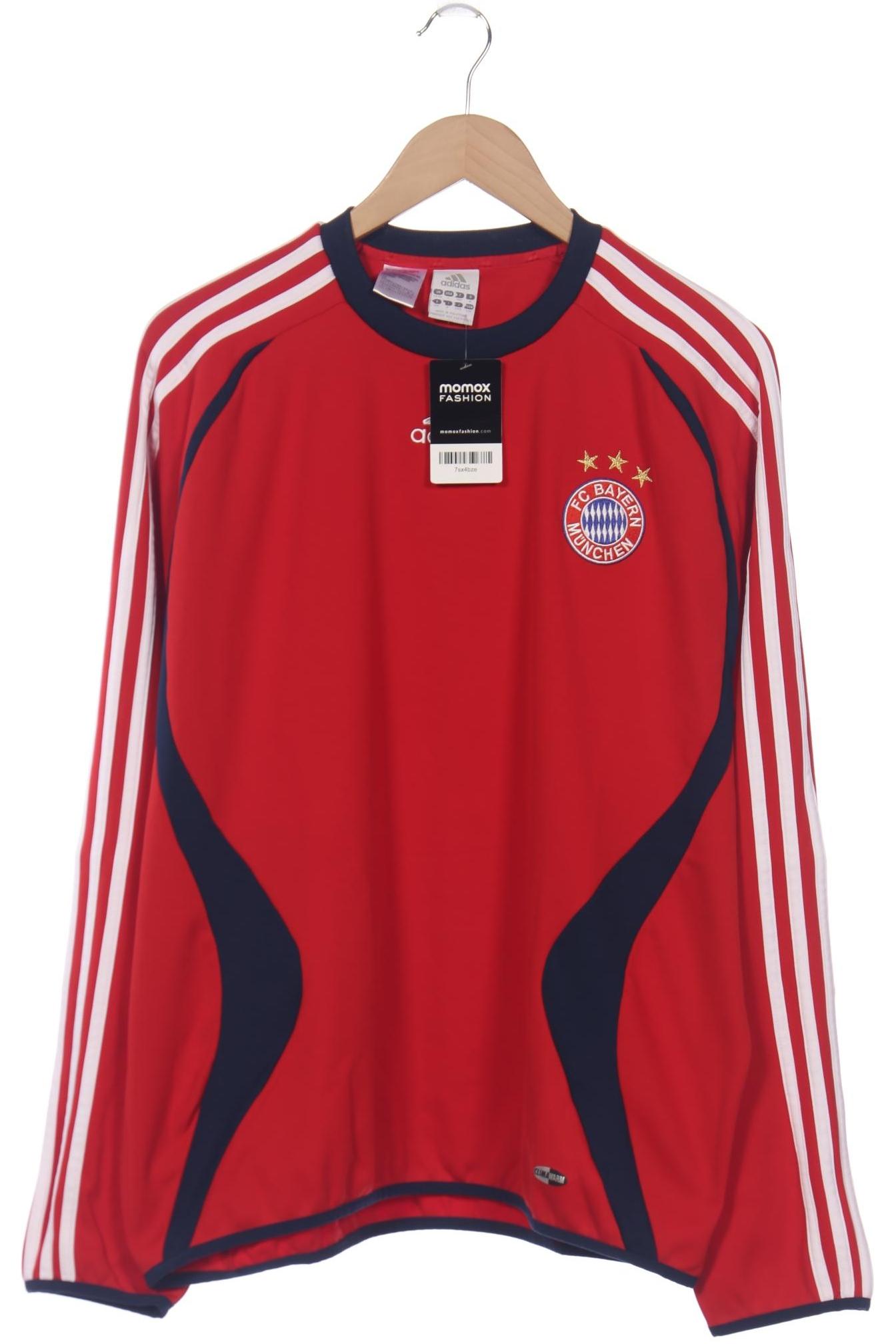 

adidas Herren Sweatshirt, rot, Gr. 52