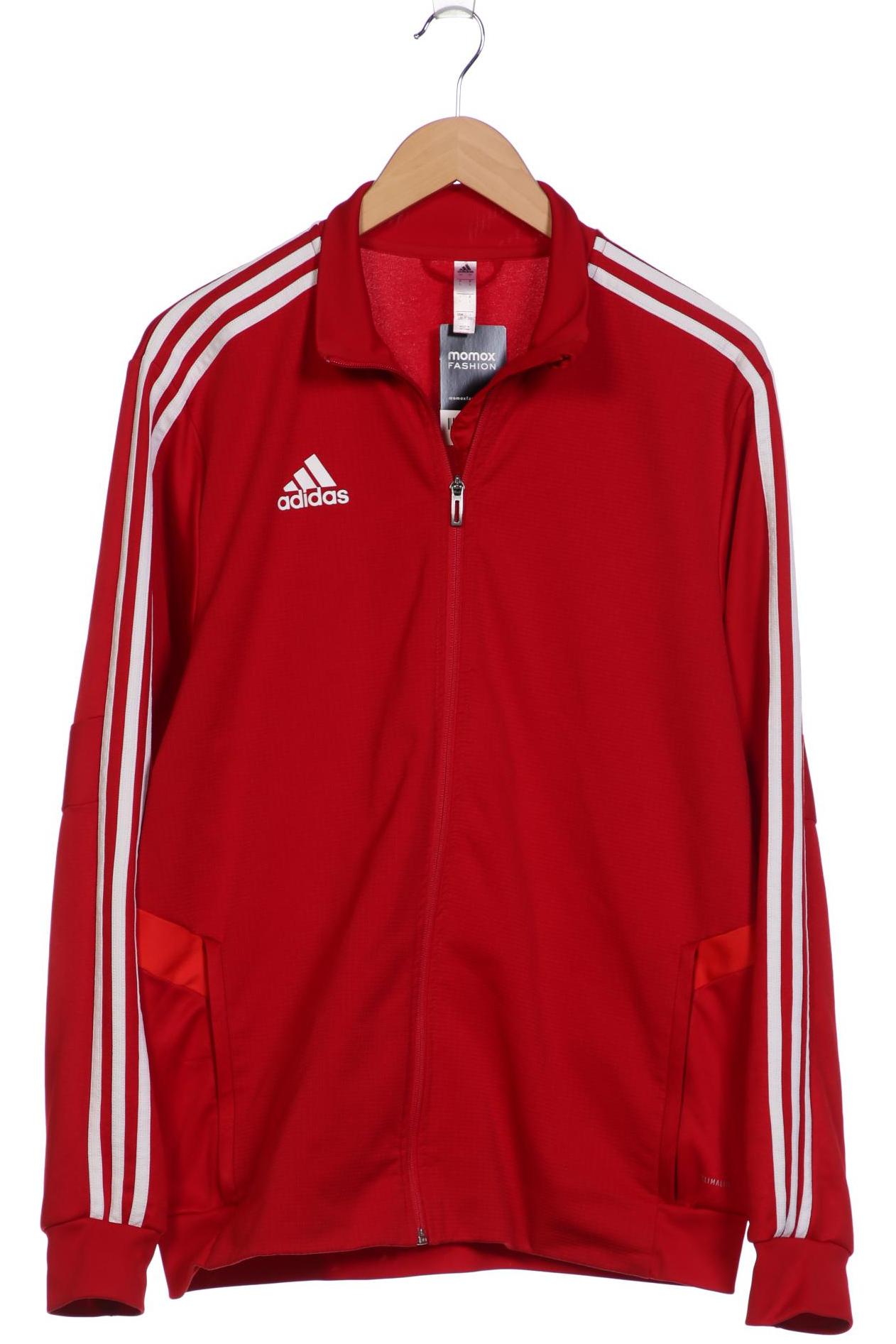 

adidas Herren Sweatshirt, rot, Gr. 52