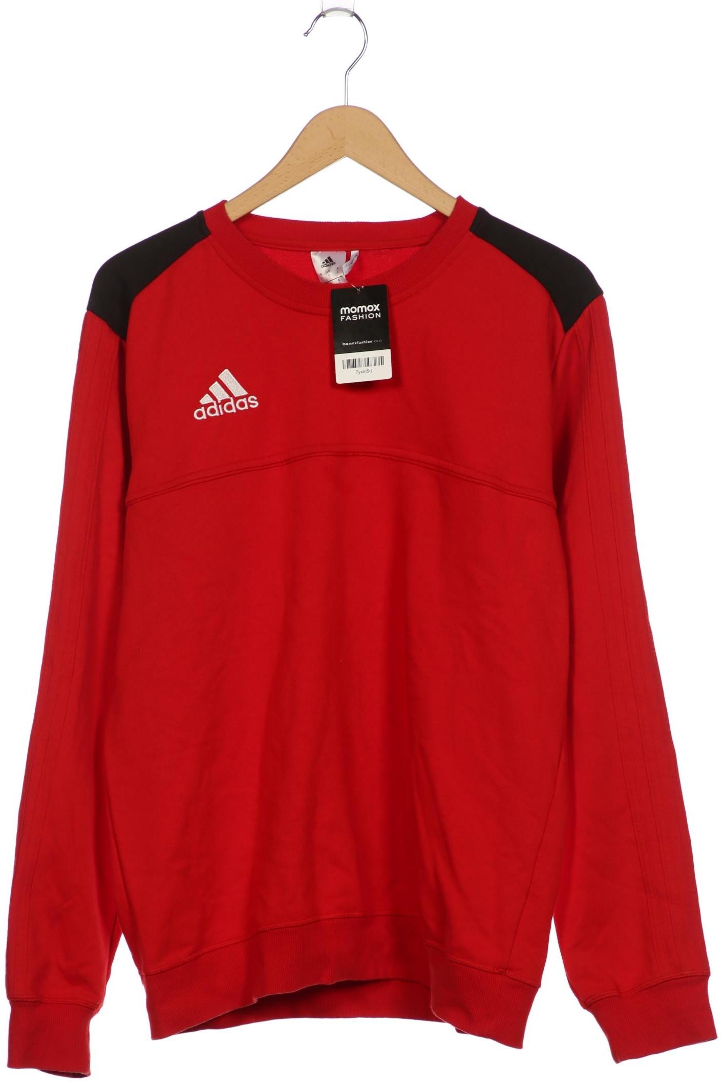 

adidas Herren Sweatshirt, rot, Gr. 52