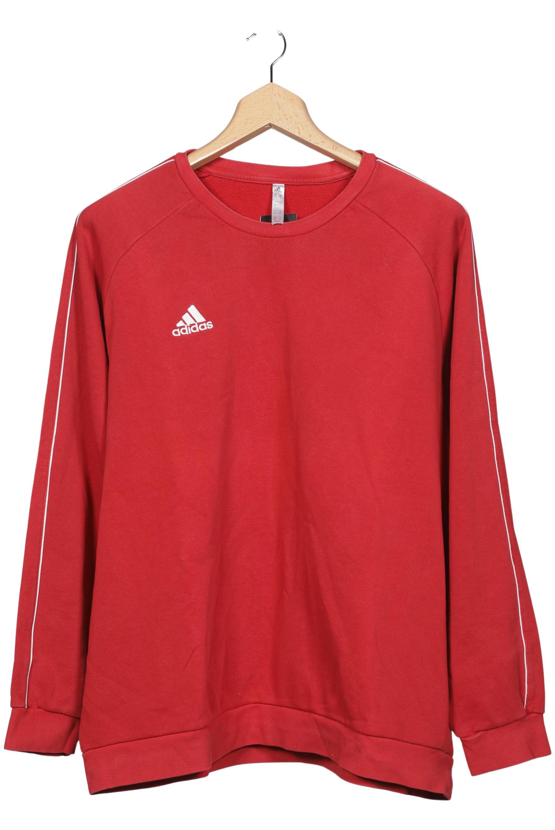 

adidas Herren Sweatshirt, rot, Gr. 58