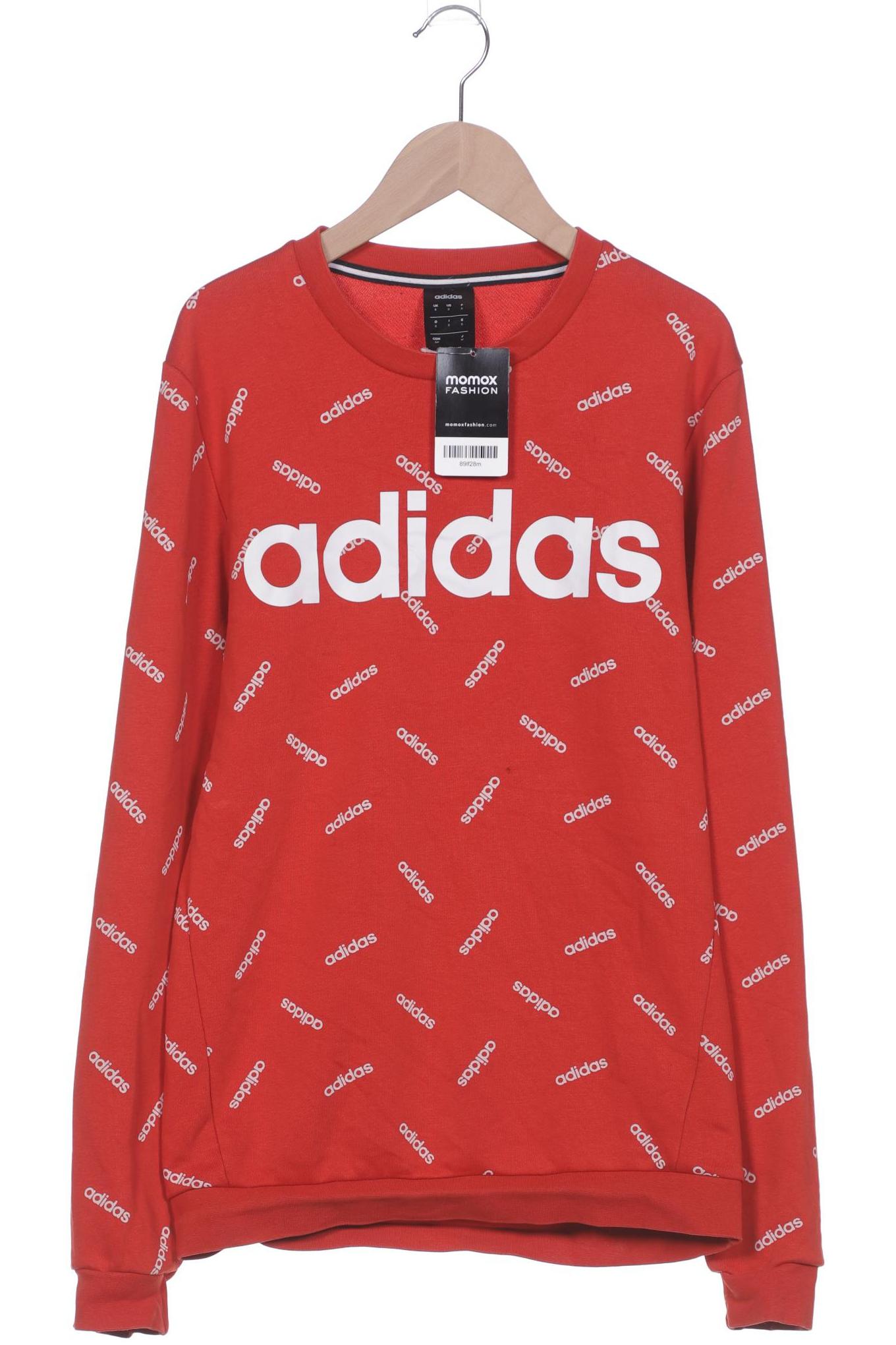 

adidas Herren Sweatshirt, rot, Gr. 46
