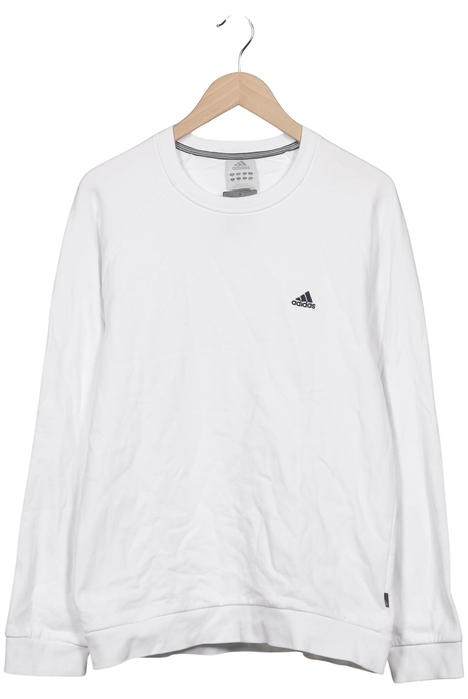 

adidas Herren Sweatshirt, weiß, Gr. 48