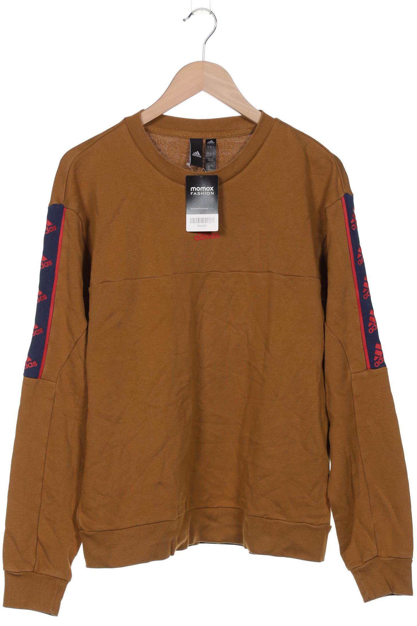 

adidas Herren Sweatshirt, braun, Gr. 48