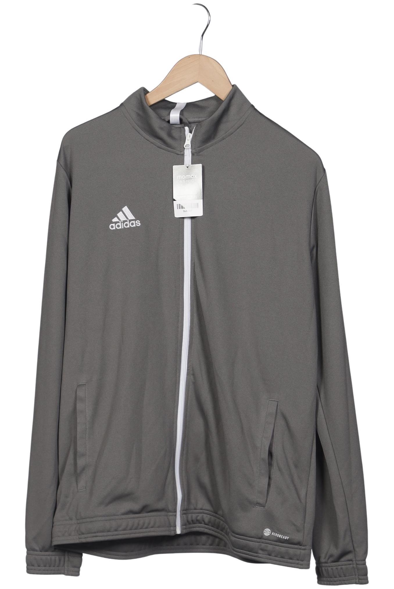 

adidas Herren Sweatshirt, grau, Gr. 54