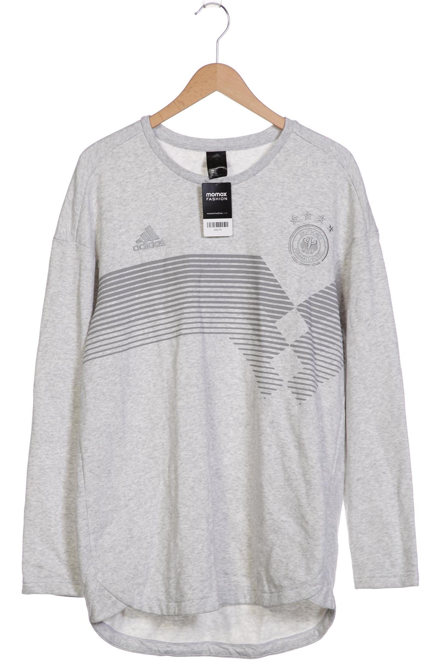 

adidas Herren Sweatshirt, grau, Gr. 52