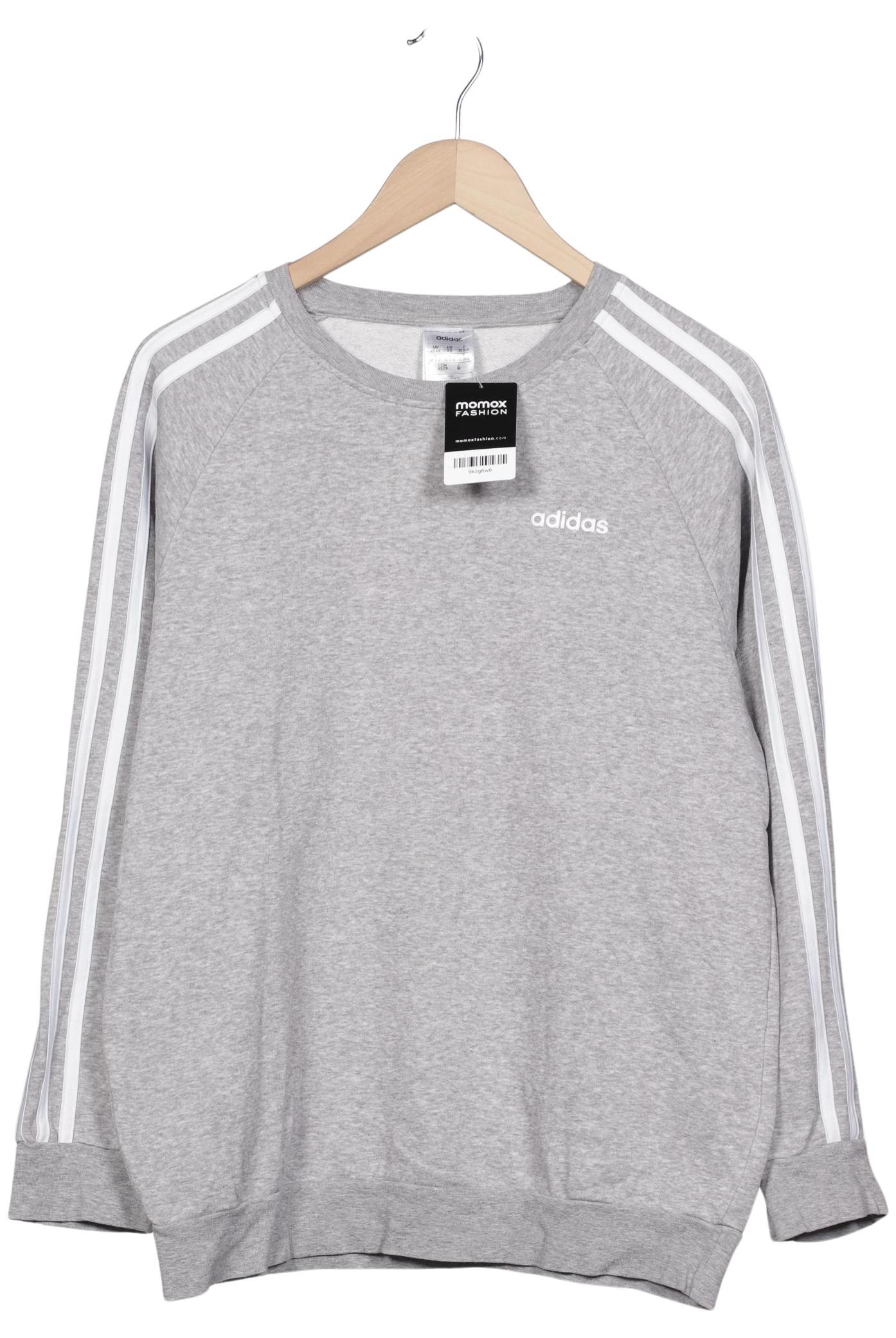 

adidas Herren Sweatshirt, grau, Gr. 44