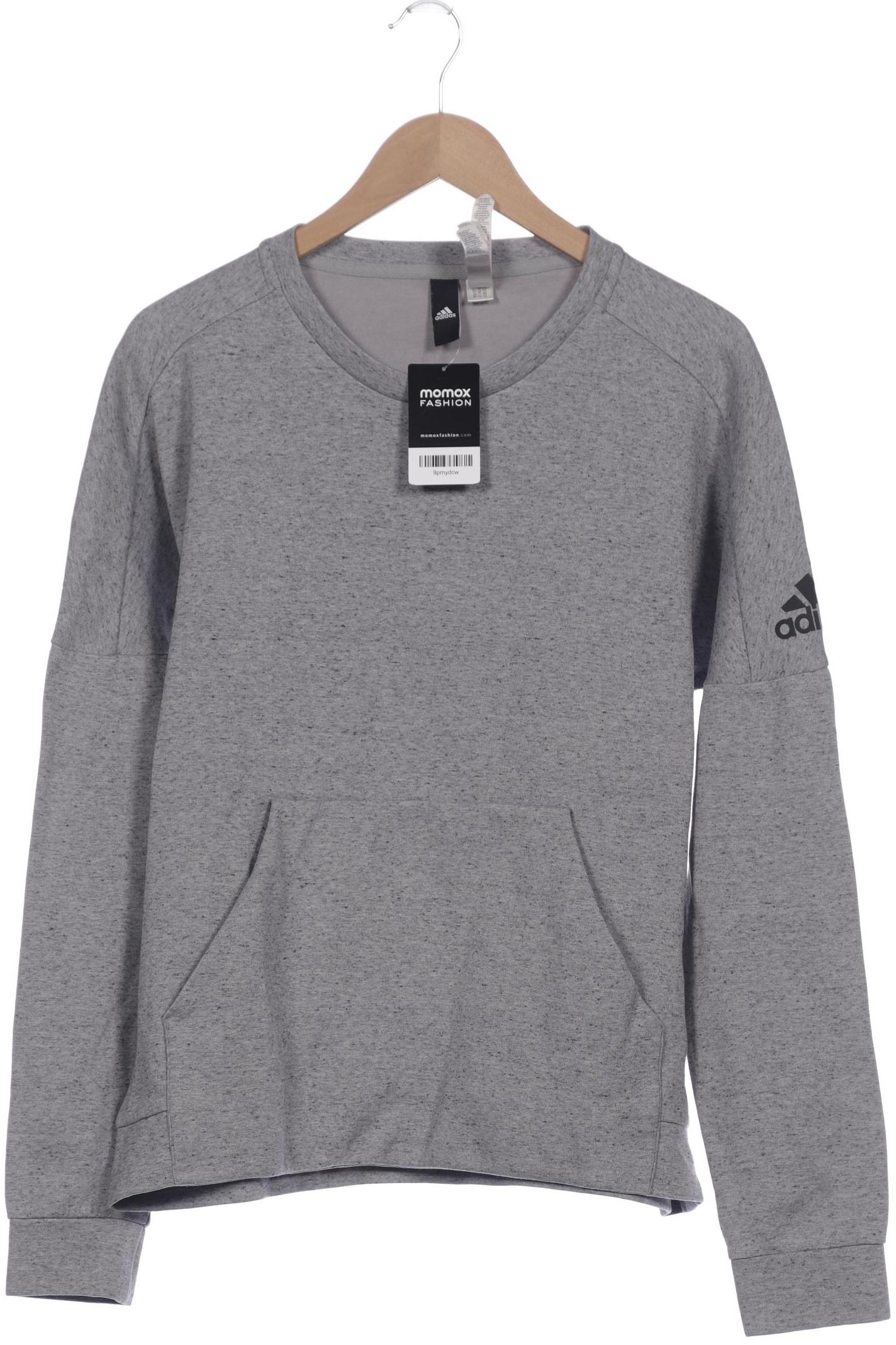 

adidas Herren Sweatshirt, grau, Gr. 52