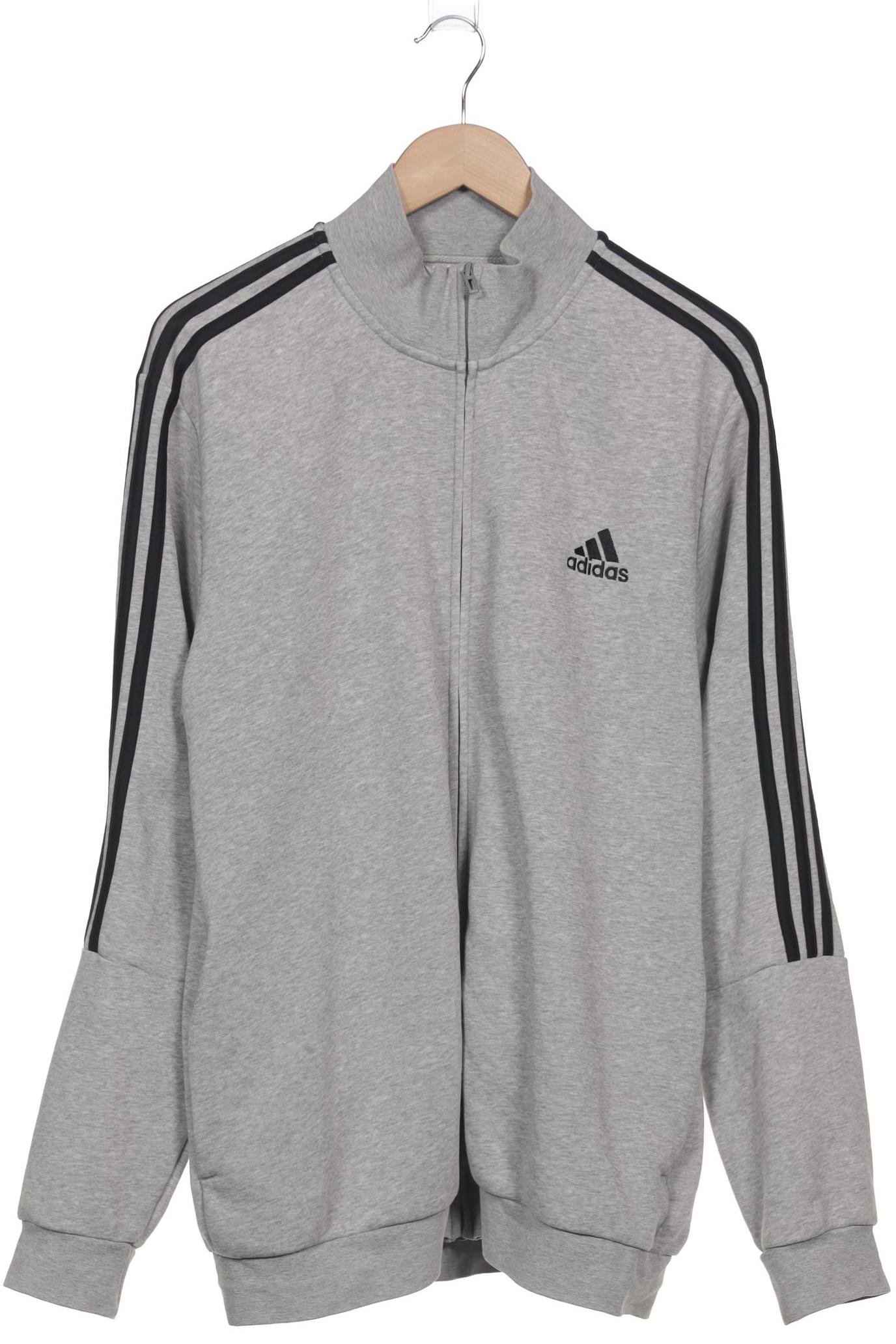 

adidas Herren Sweatshirt, grau, Gr. 54