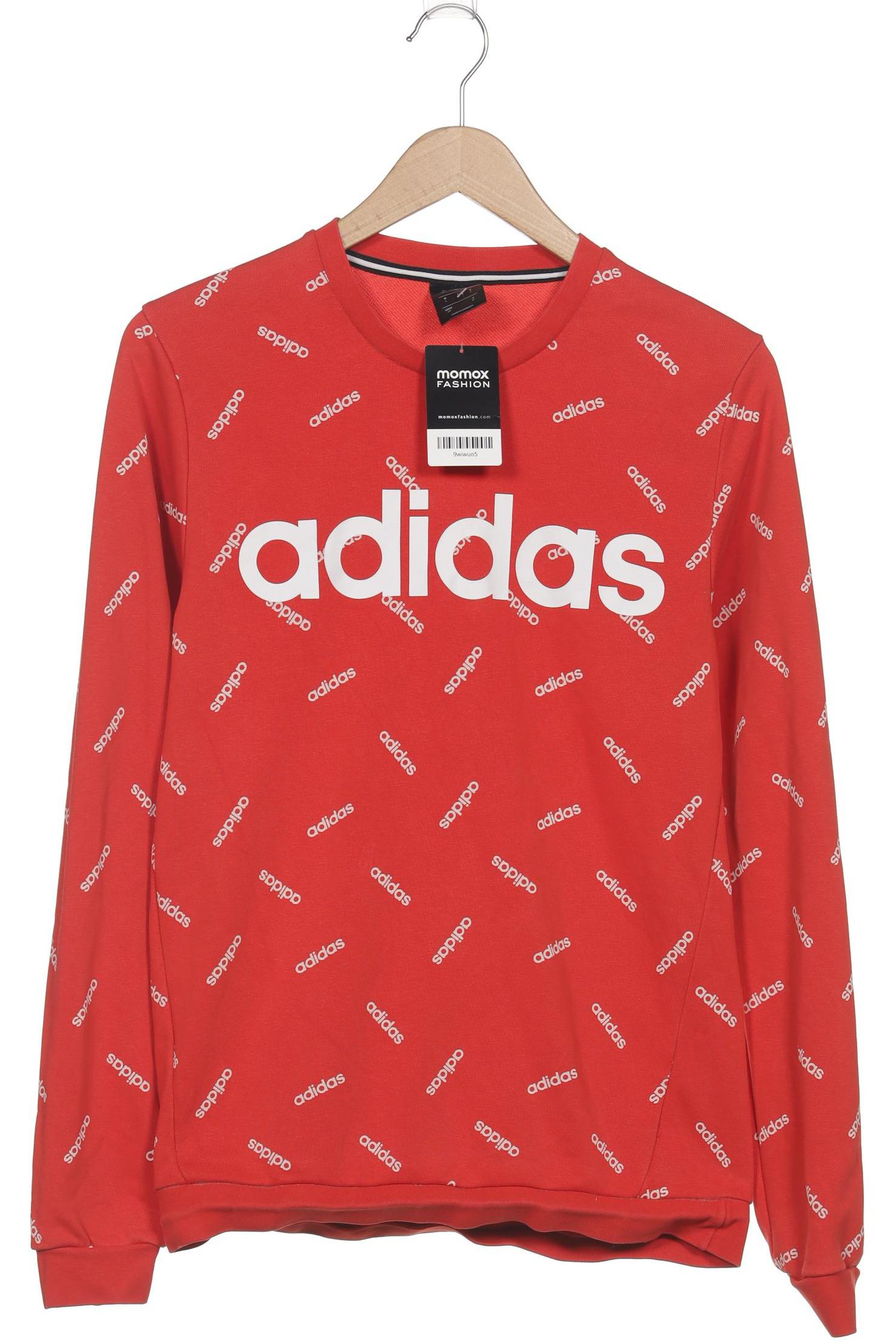 

adidas Herren Sweatshirt, rot, Gr. 46