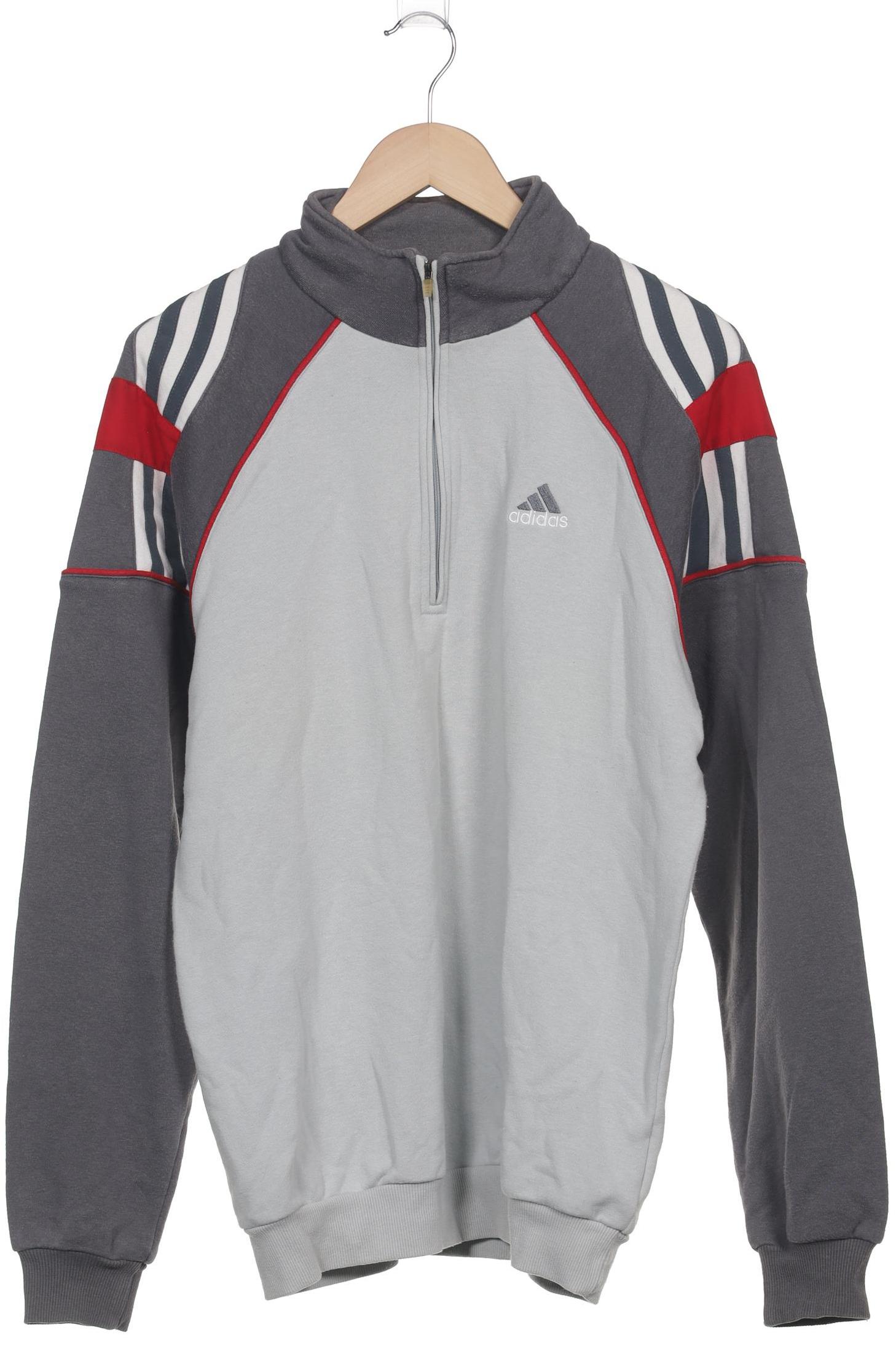 

adidas Herren Sweatshirt, grau, Gr. 48