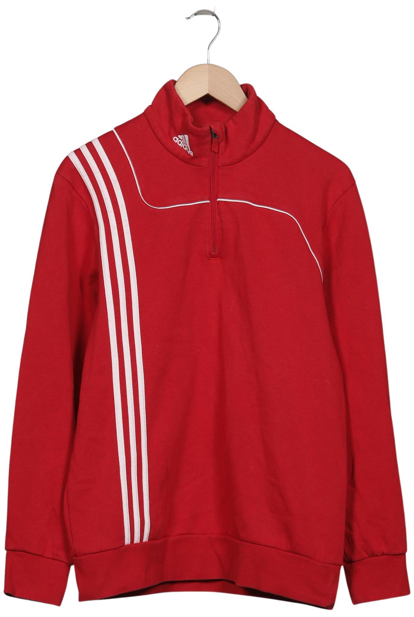 

adidas Herren Sweatshirt, rot, Gr. 48