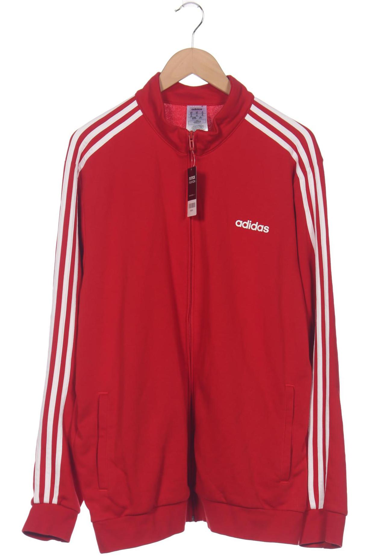 

adidas Herren Sweatshirt, rot, Gr. 54
