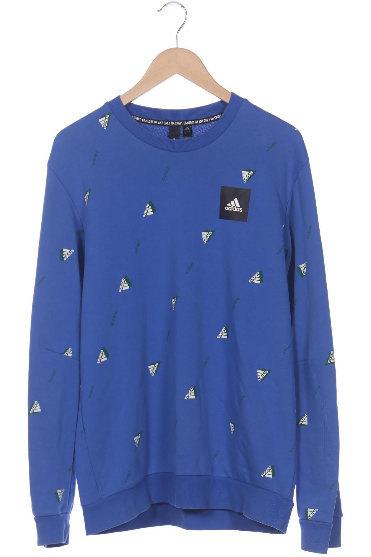 

adidas Herren Sweatshirt, blau, Gr. 52