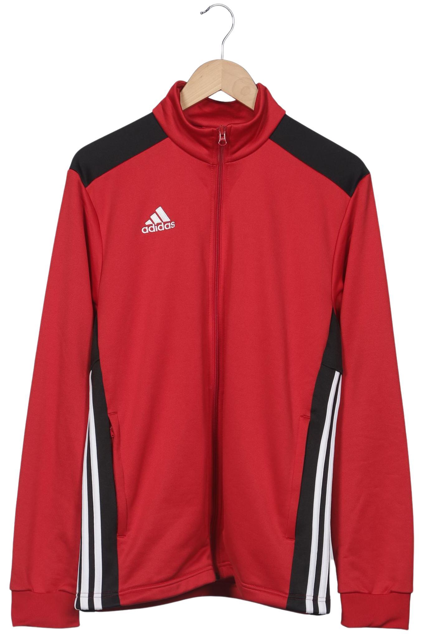 

adidas Herren Sweatshirt, rot, Gr. 48