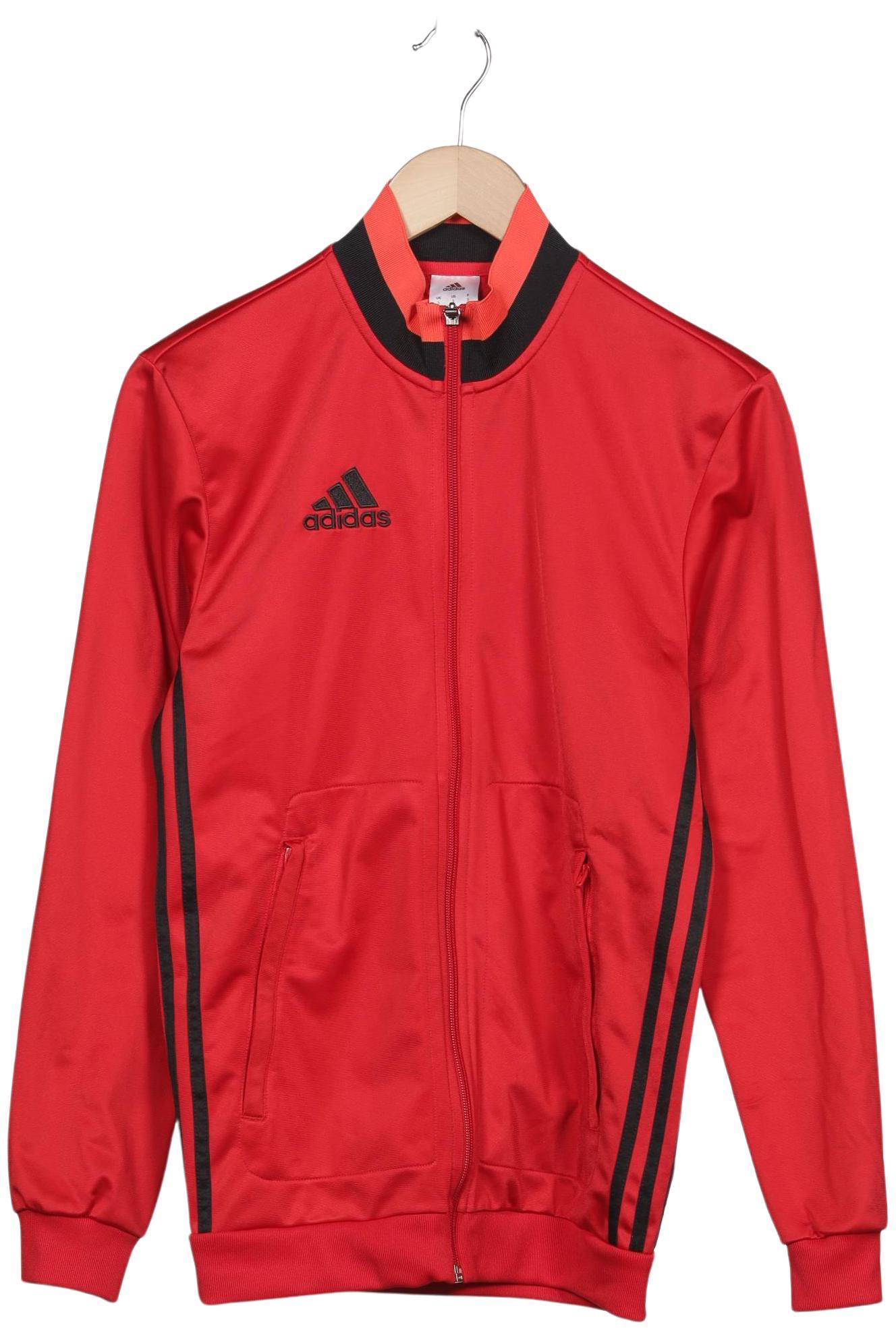 

adidas Herren Sweatshirt, rot, Gr. 46