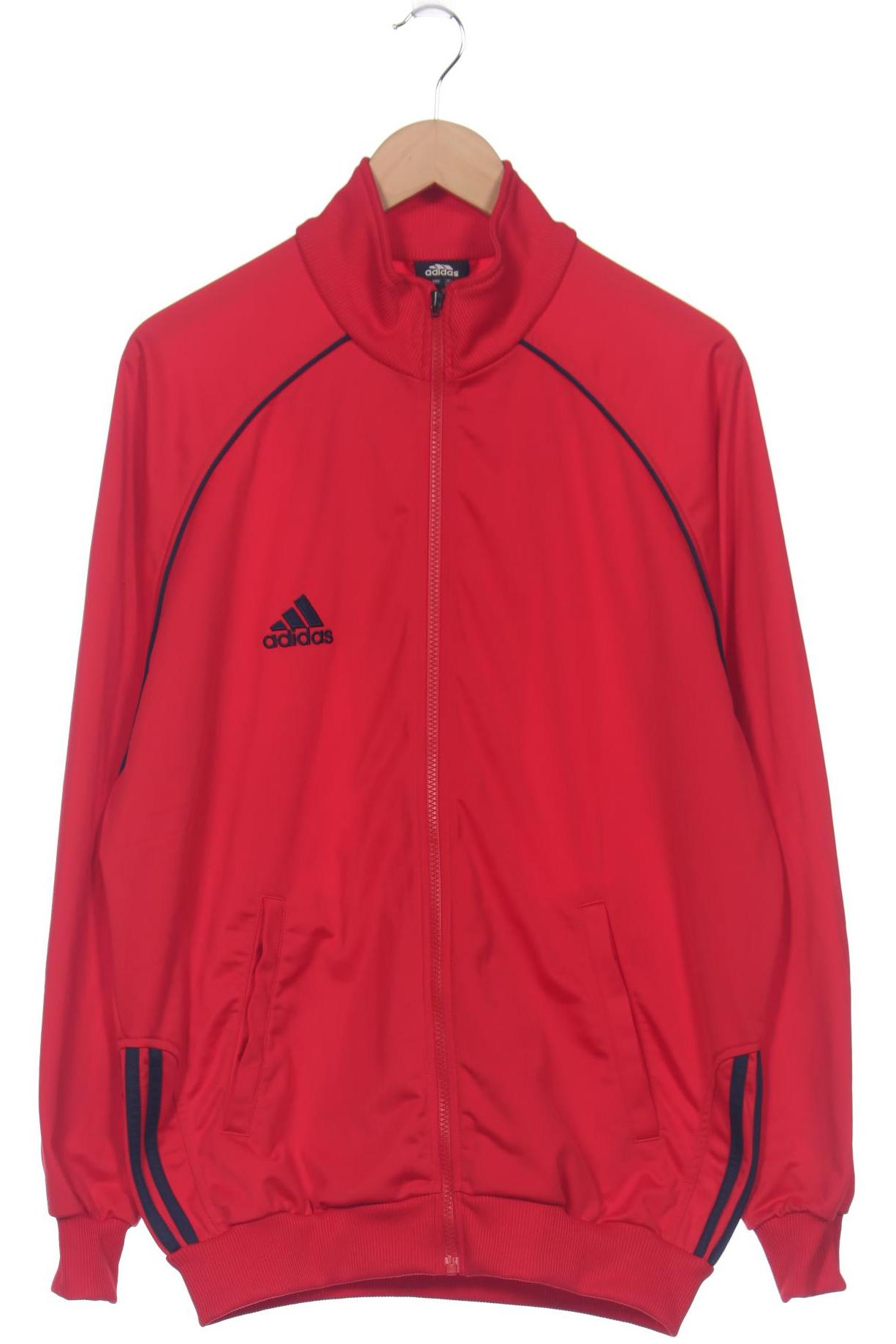 

adidas Herren Sweatshirt, rot, Gr. 48