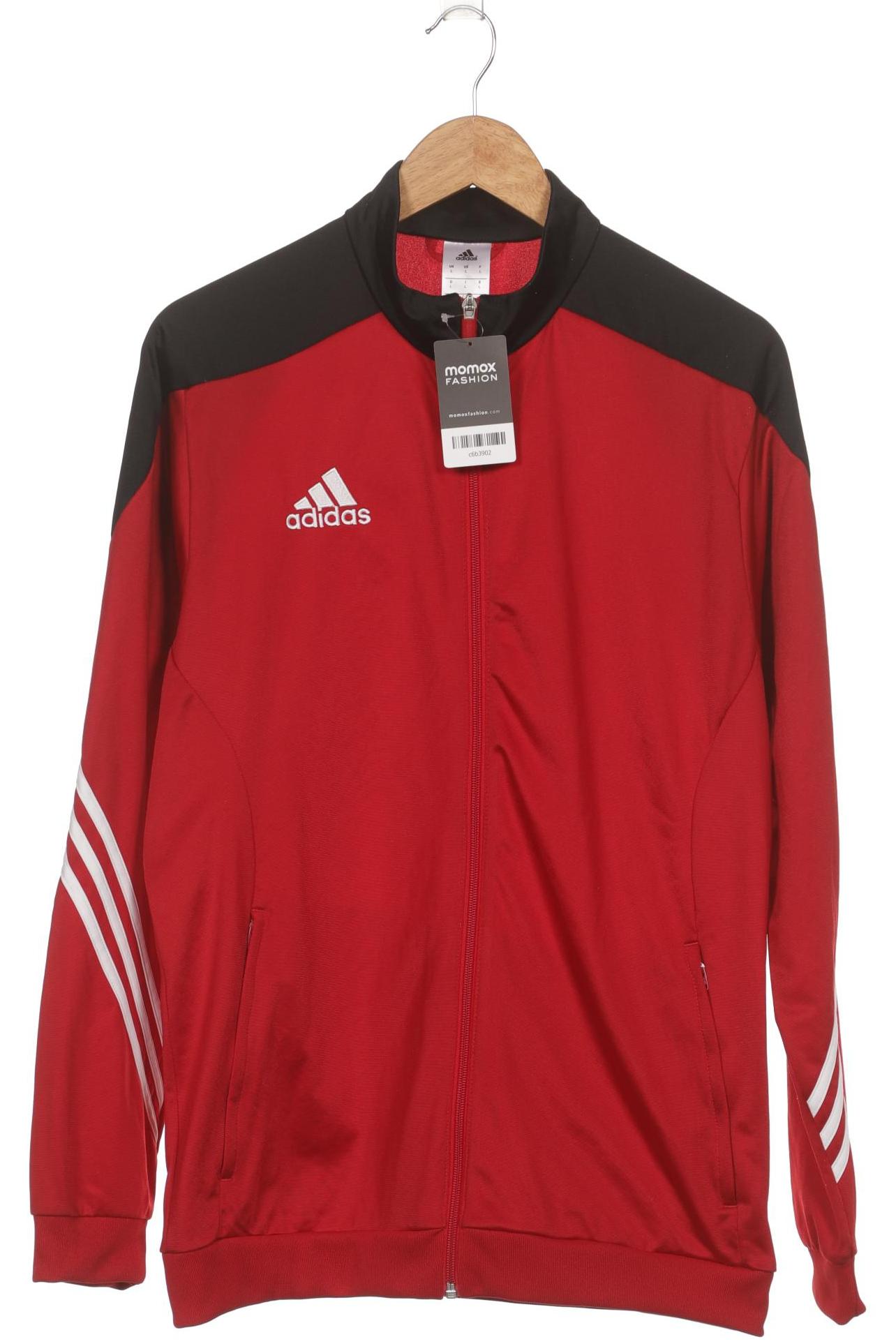 

adidas Herren Sweatshirt, rot, Gr. 52