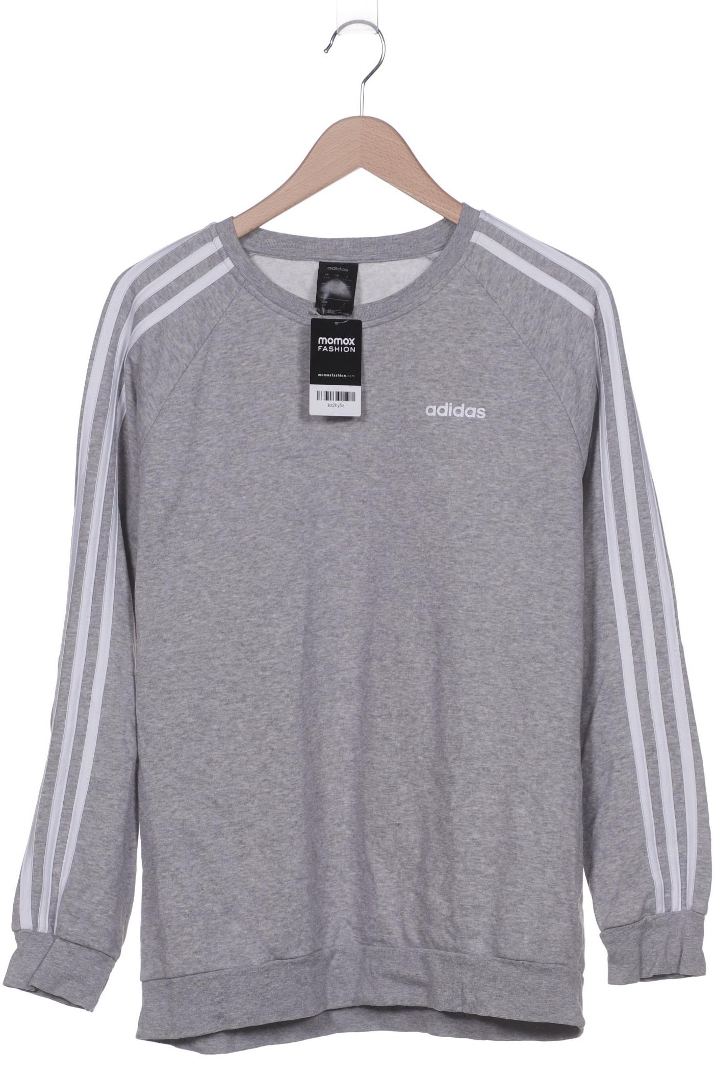 

adidas Herren Sweatshirt, grau, Gr. 46