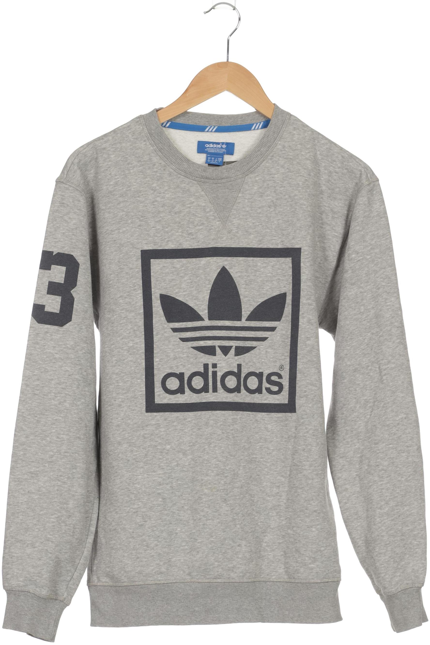 

adidas Herren Sweatshirt, grau, Gr. 46