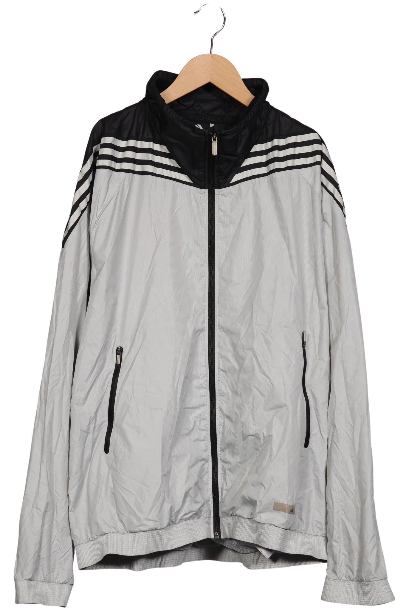 

adidas Herren Sweatshirt, grau, Gr. 54