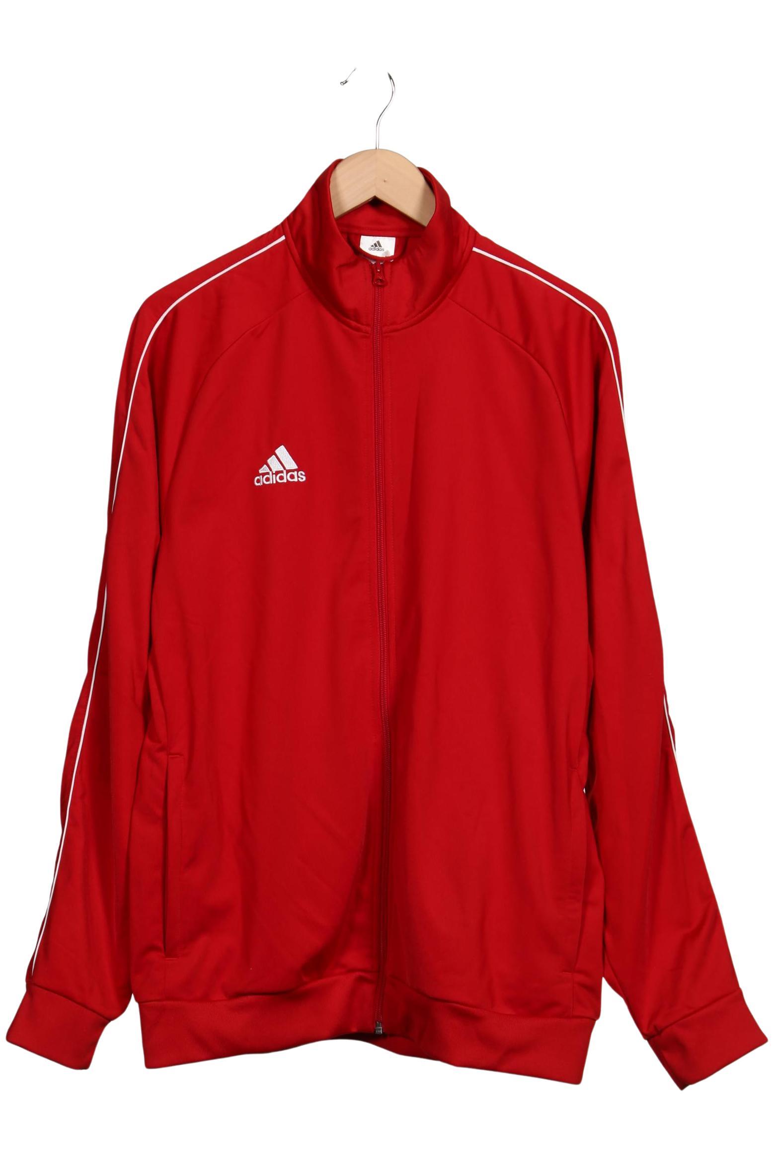 

adidas Herren Sweatshirt, rot, Gr. 54