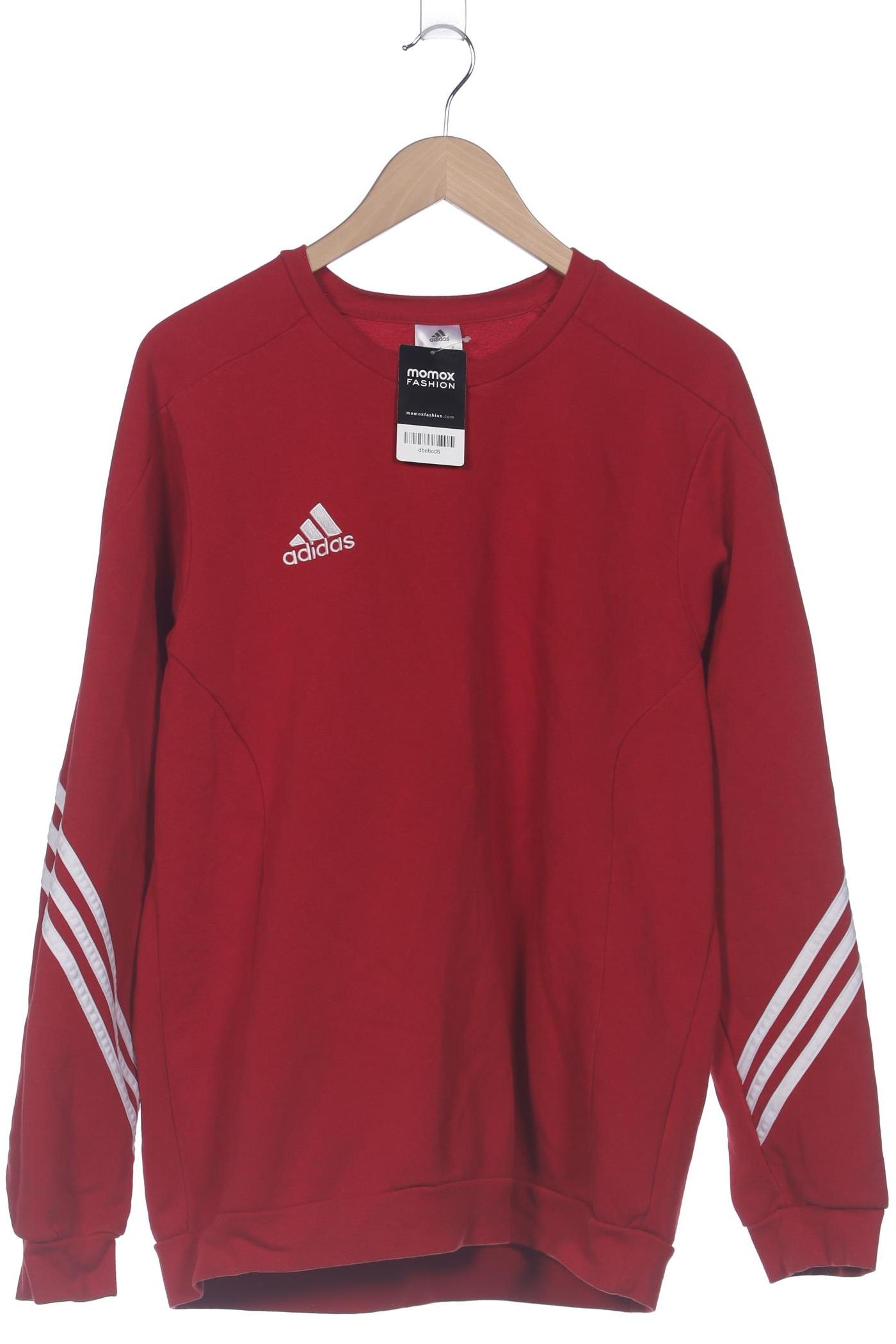 

adidas Herren Sweatshirt, rot, Gr. 52