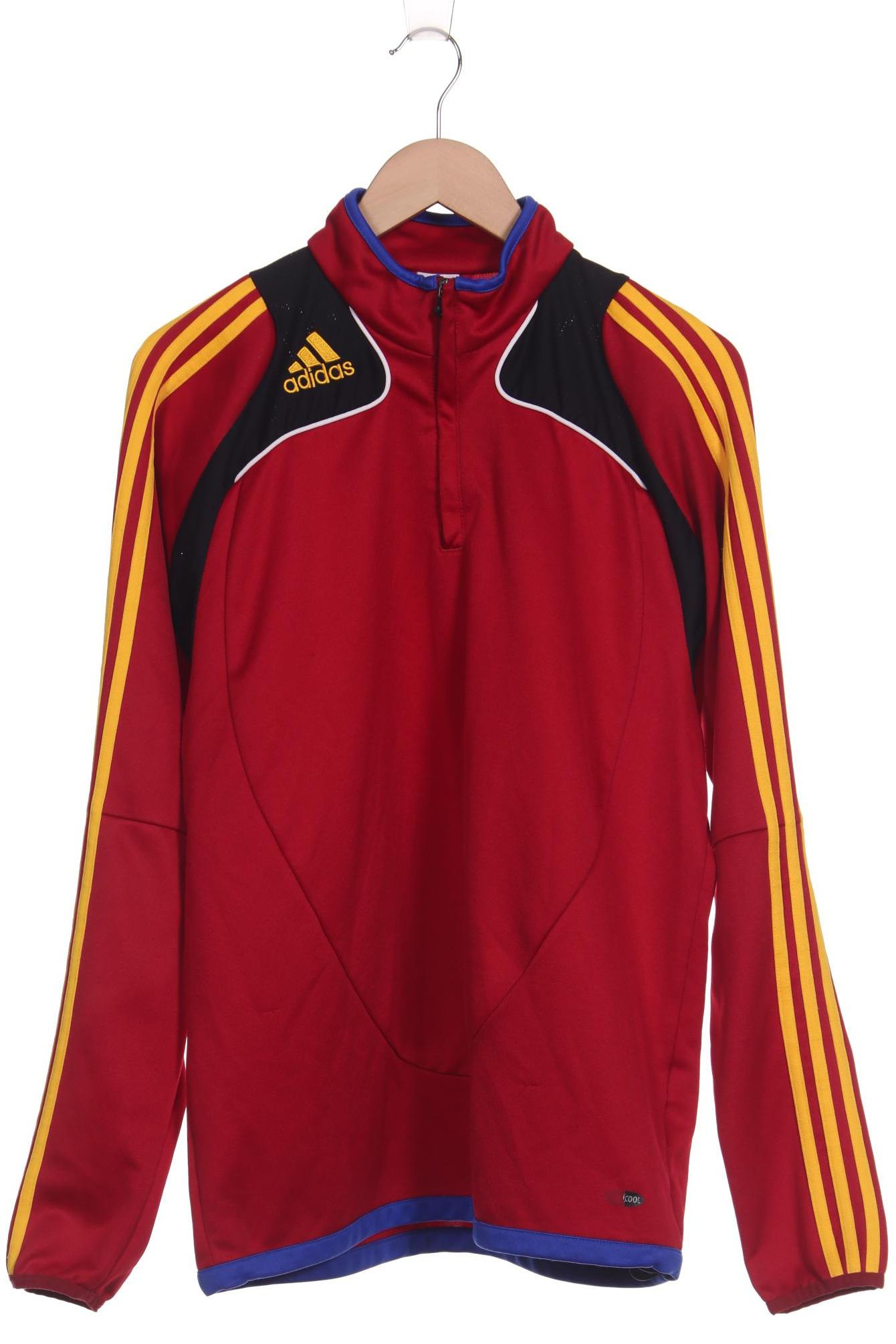 

adidas Herren Sweatshirt, rot, Gr. 52