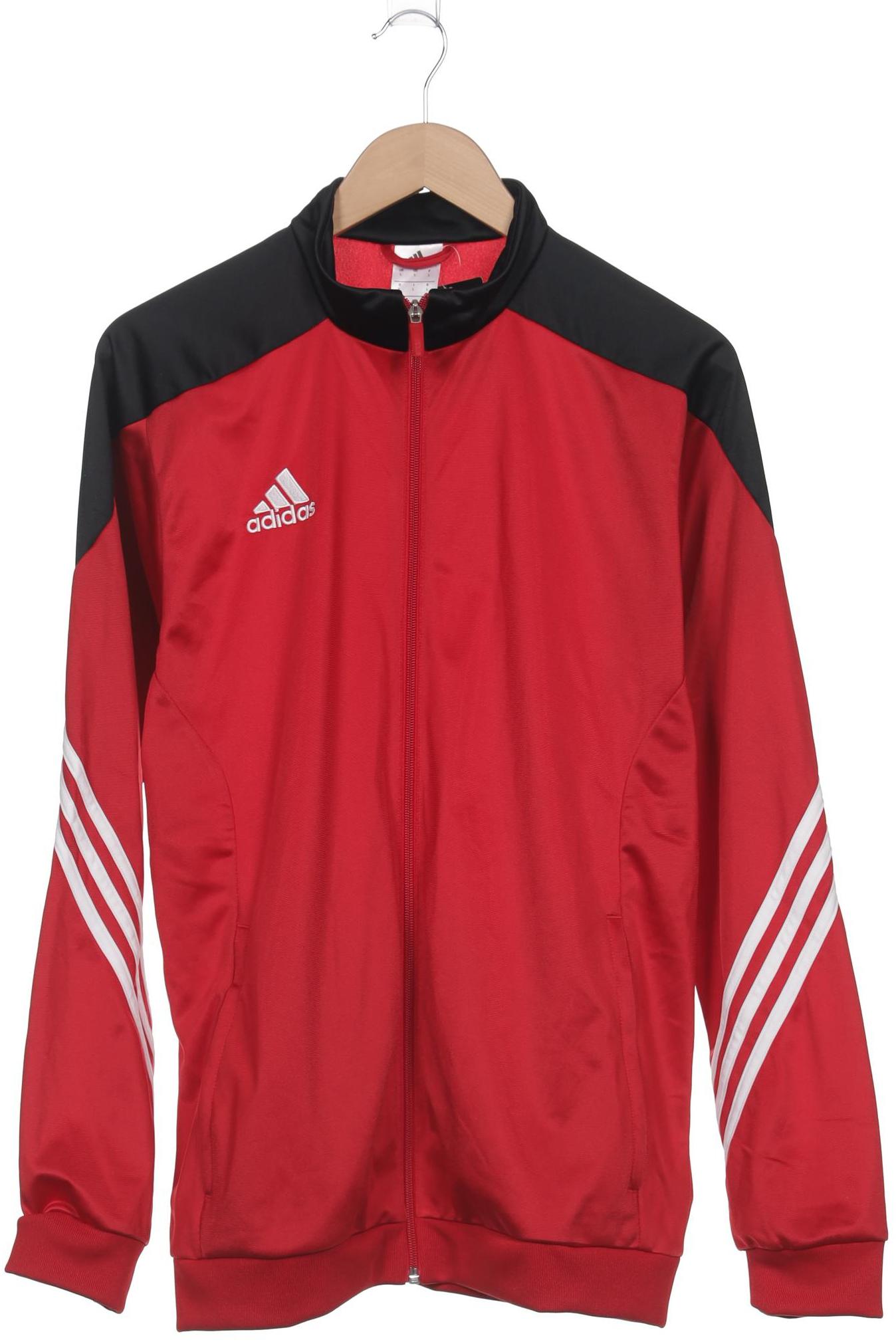 

adidas Herren Sweatshirt, rot, Gr. 52