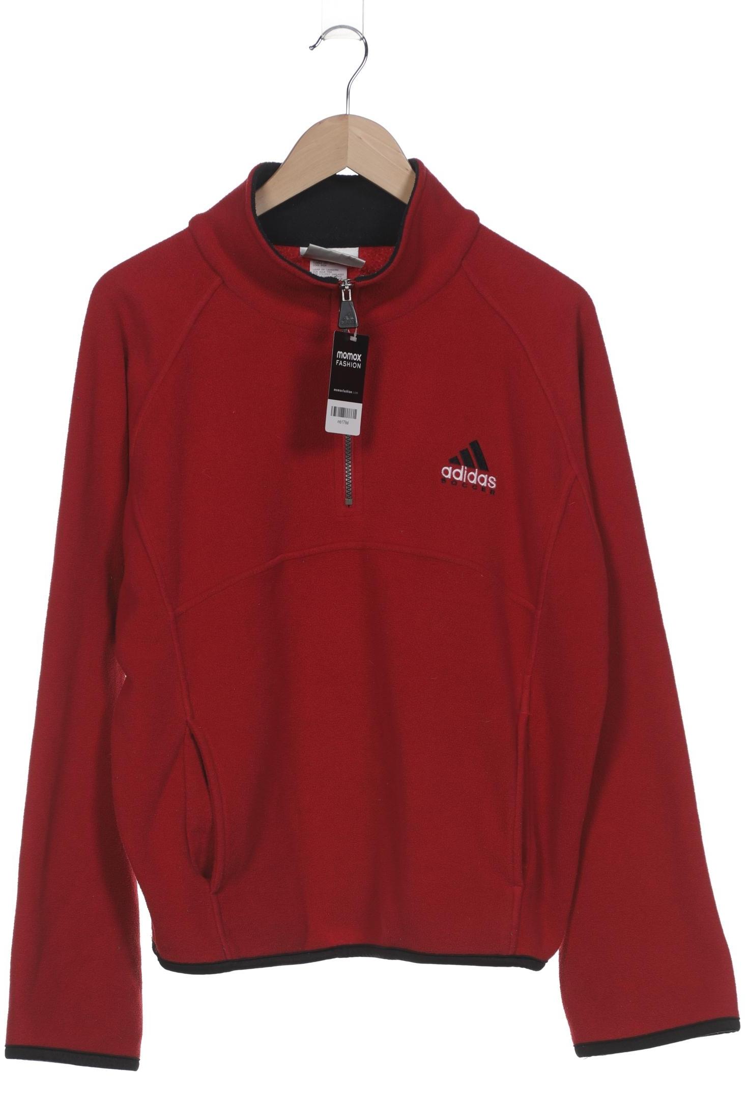 

adidas Herren Sweatshirt, rot, Gr. 48