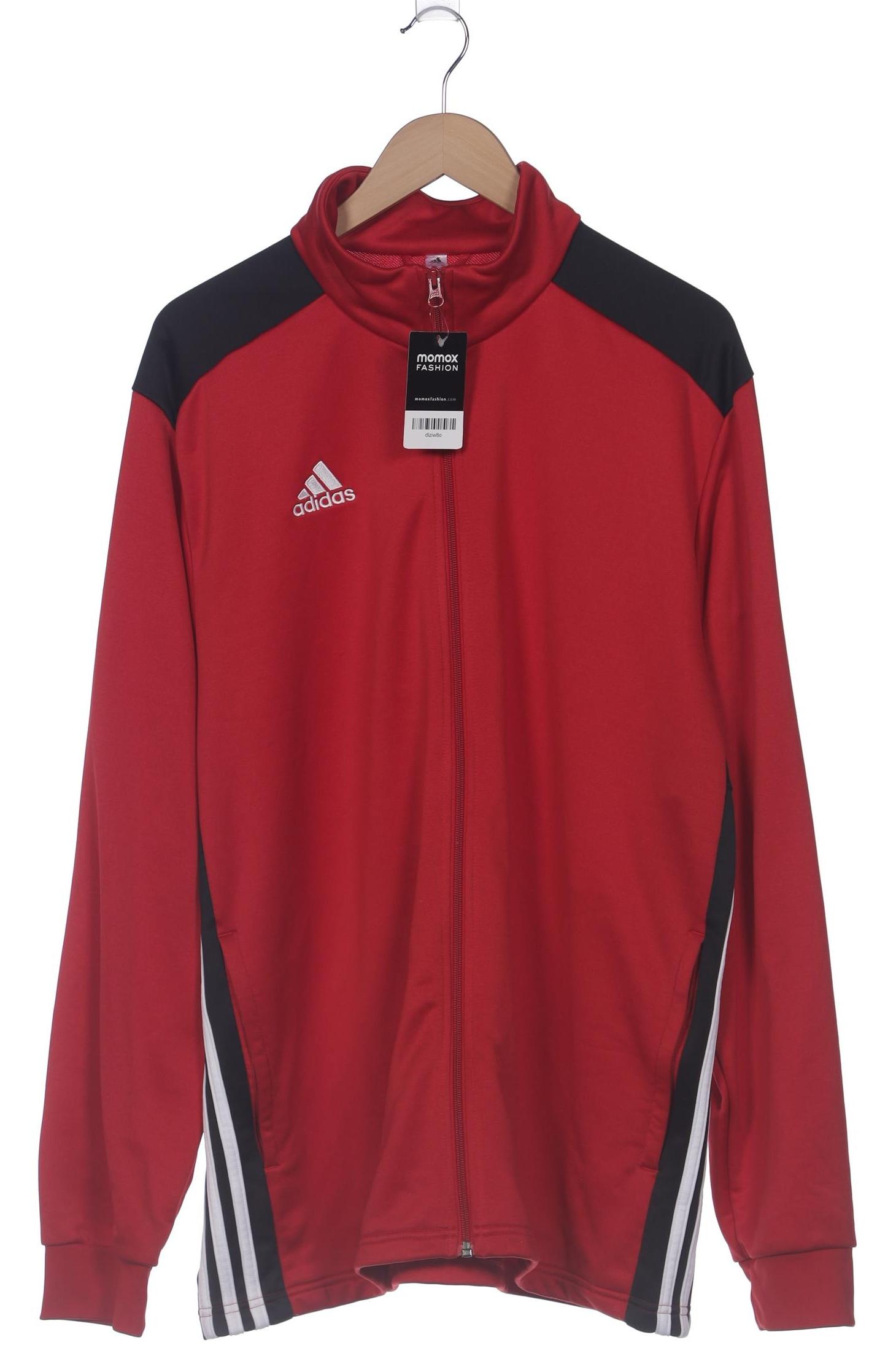 

adidas Herren Sweatshirt, rot, Gr. 56