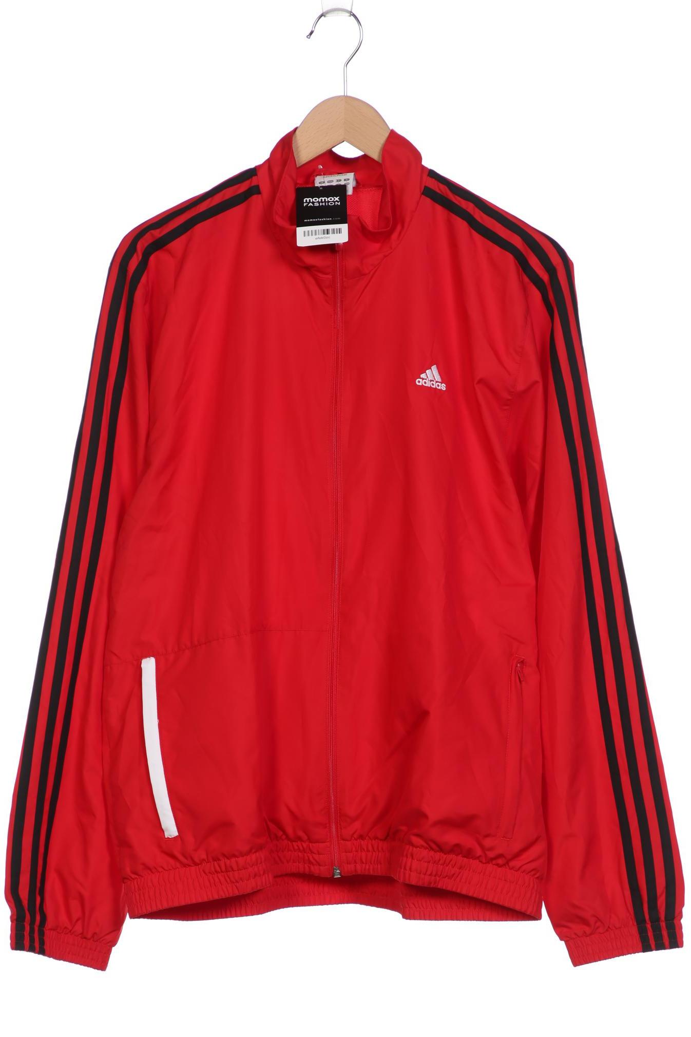 

adidas Herren Sweatshirt, rot, Gr. 52