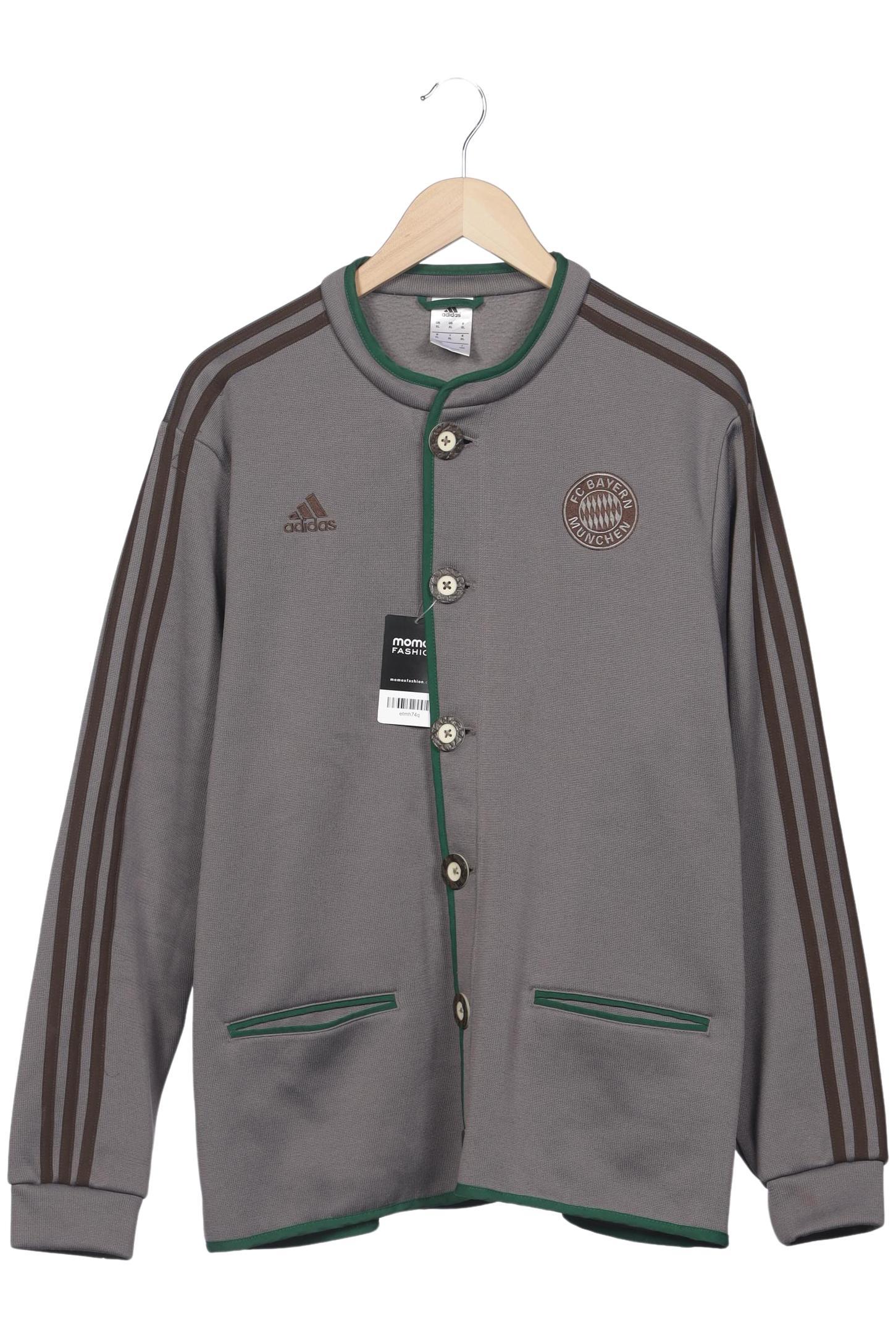 

adidas Herren Sweatshirt, grau, Gr. 54