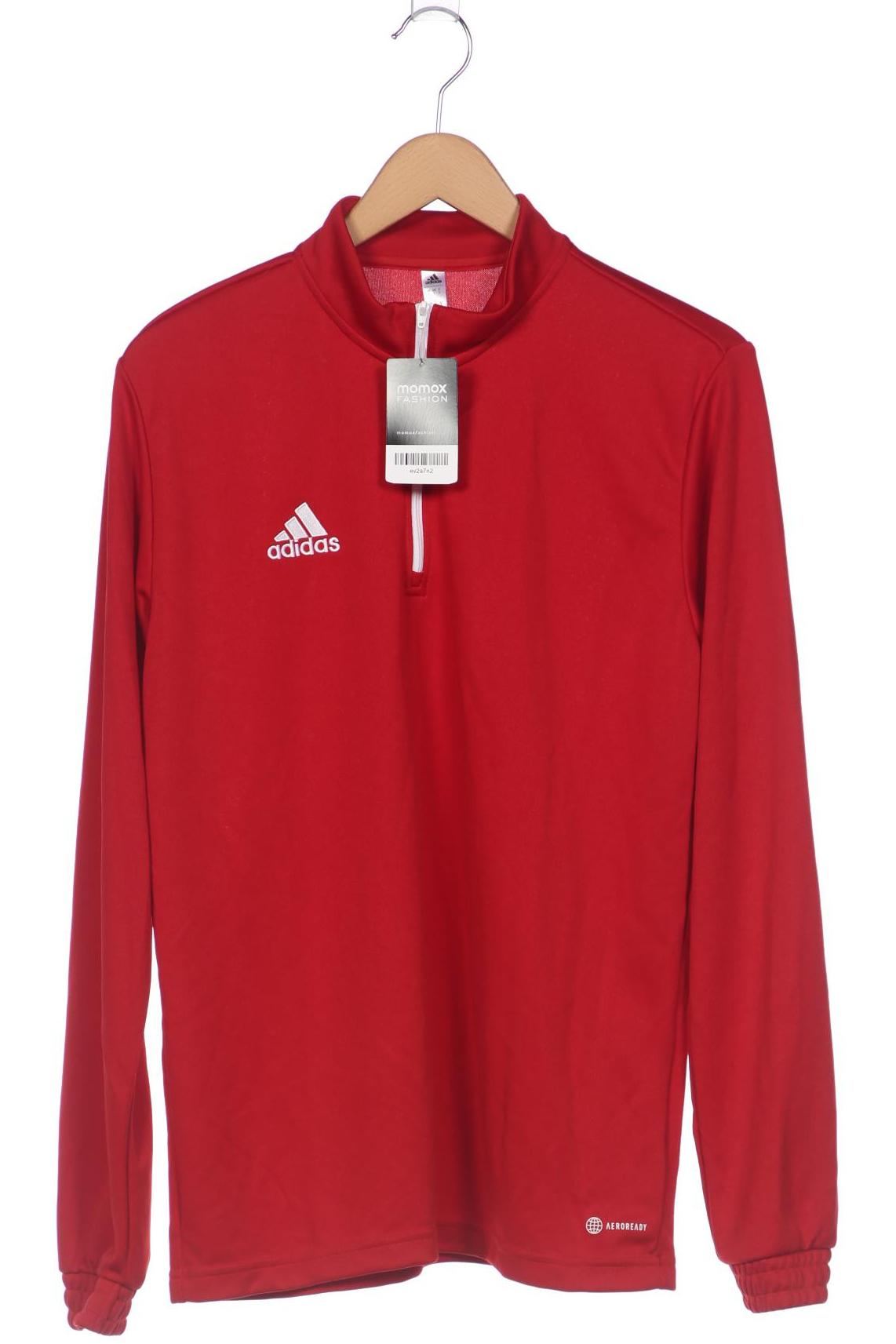 

adidas Herren Sweatshirt, rot, Gr. 52