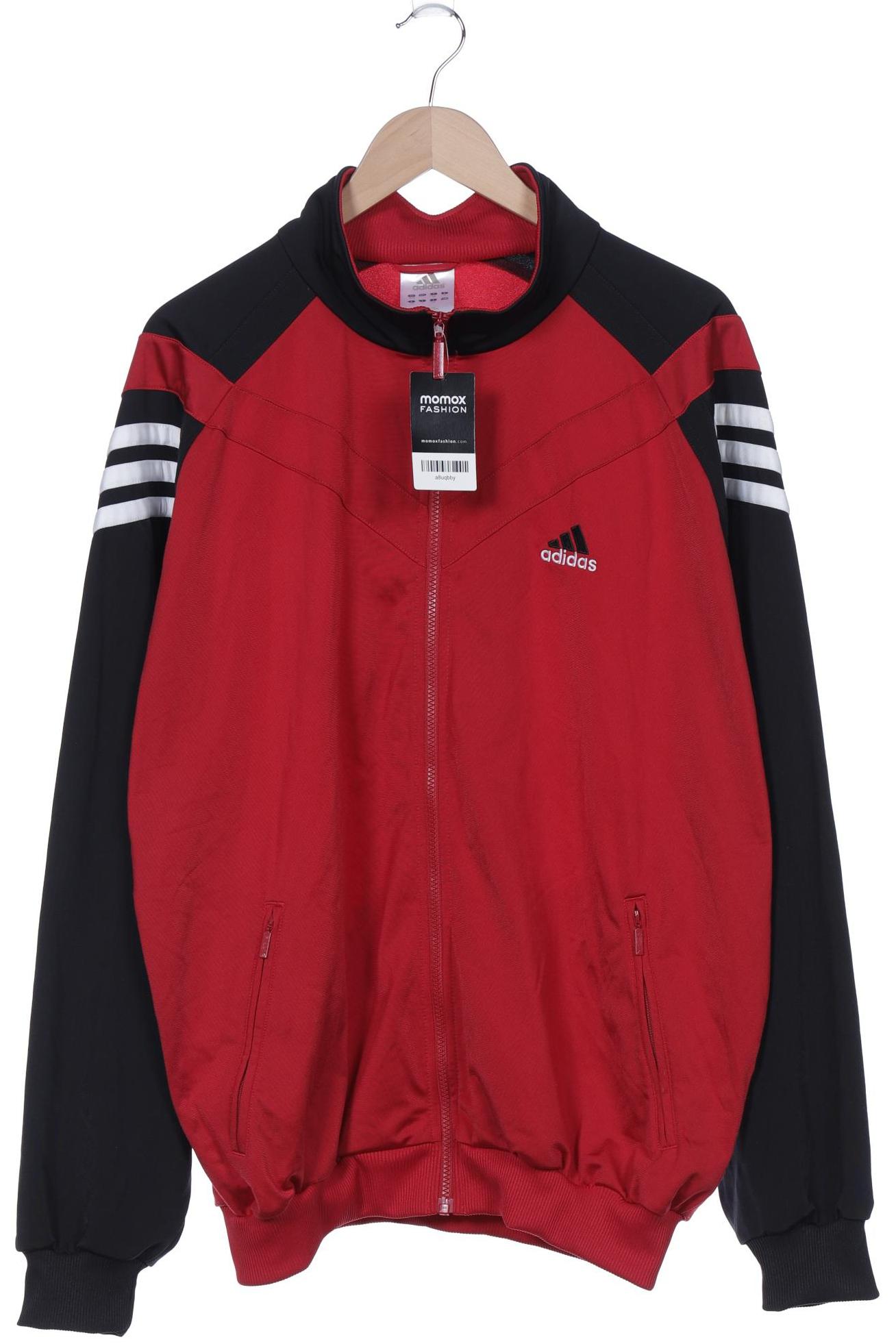 

adidas Herren Sweatshirt, rot, Gr. 52