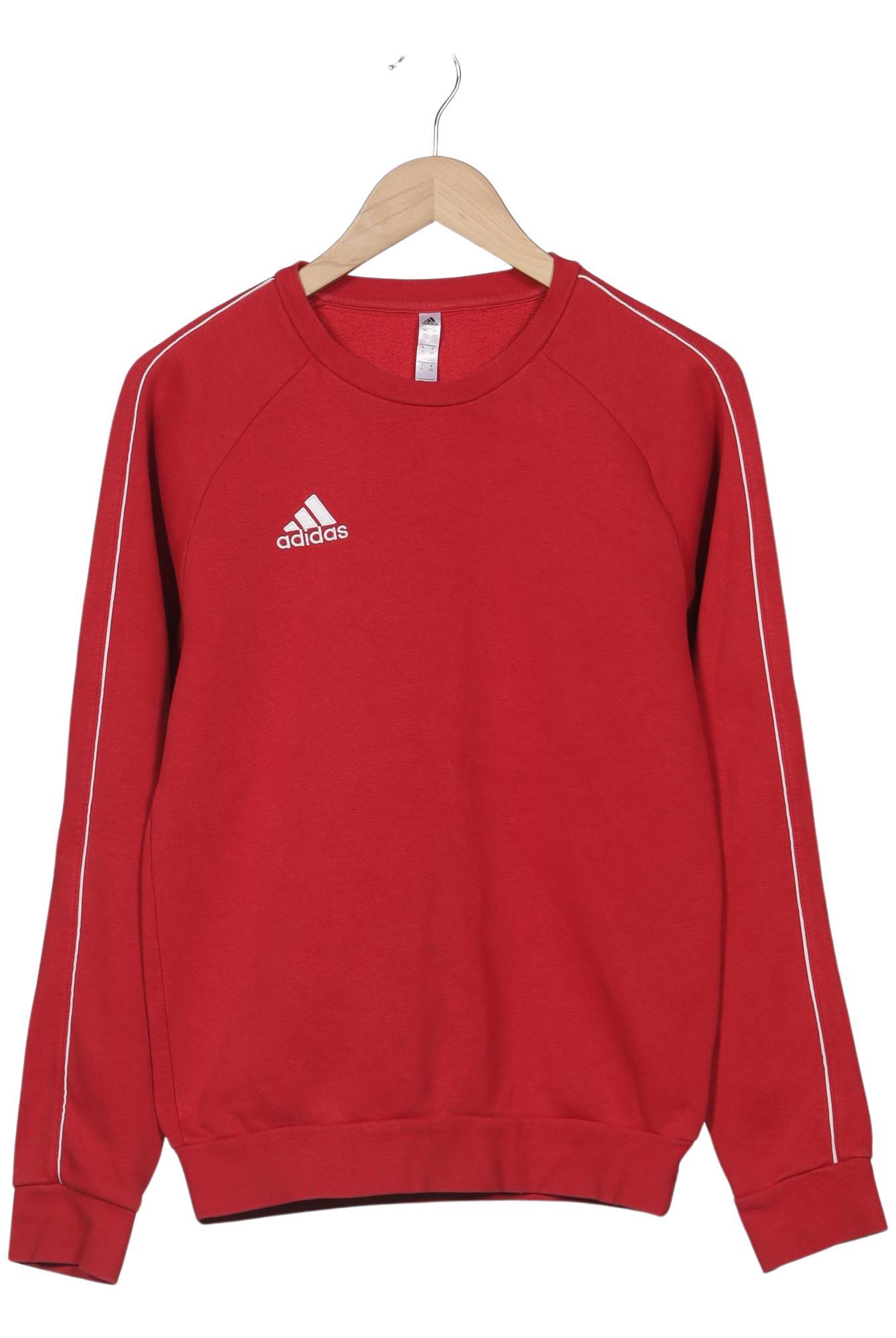 

adidas Herren Sweatshirt, rot, Gr. 44