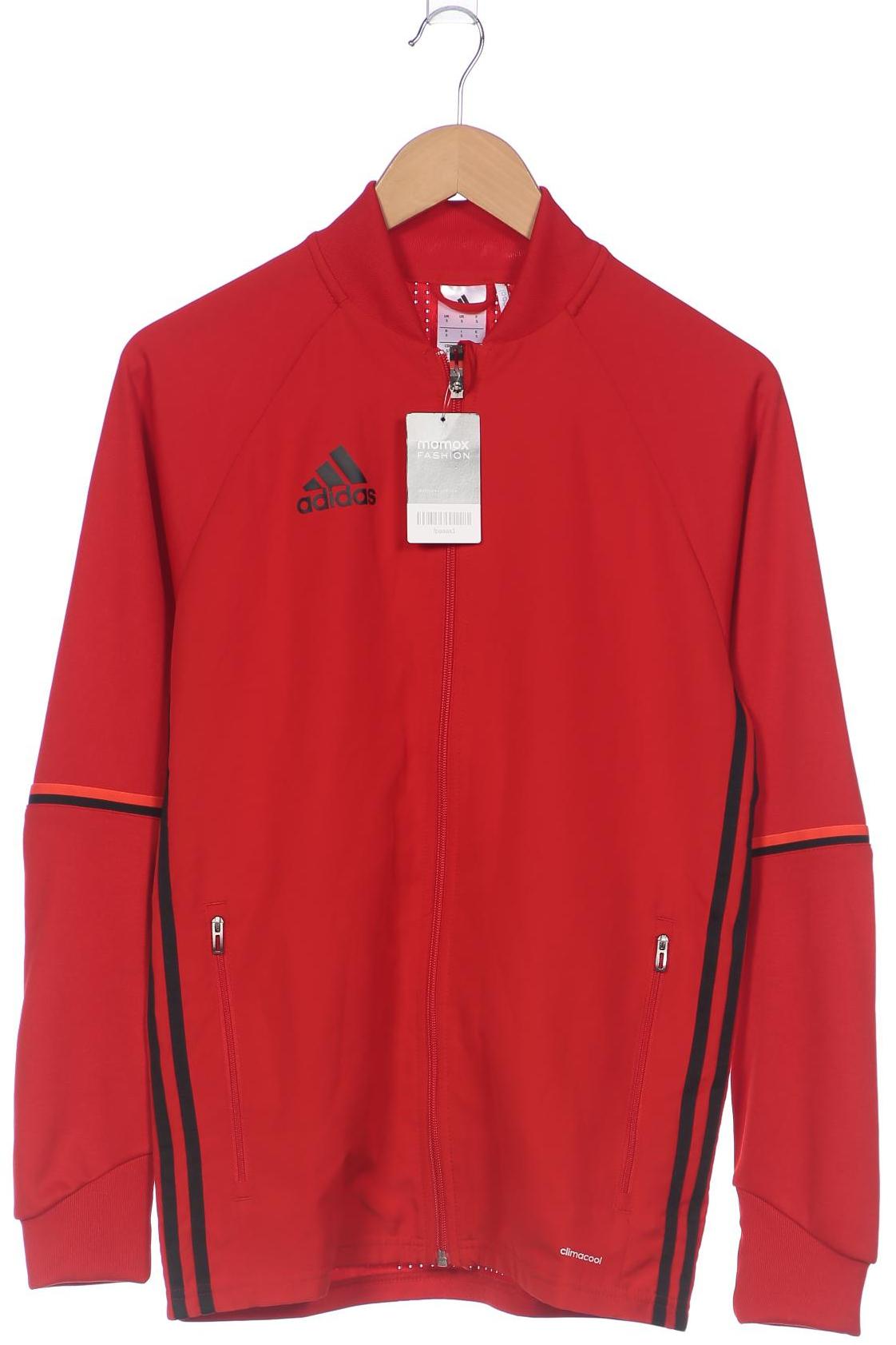 

adidas Herren Sweatshirt, rot, Gr. 46