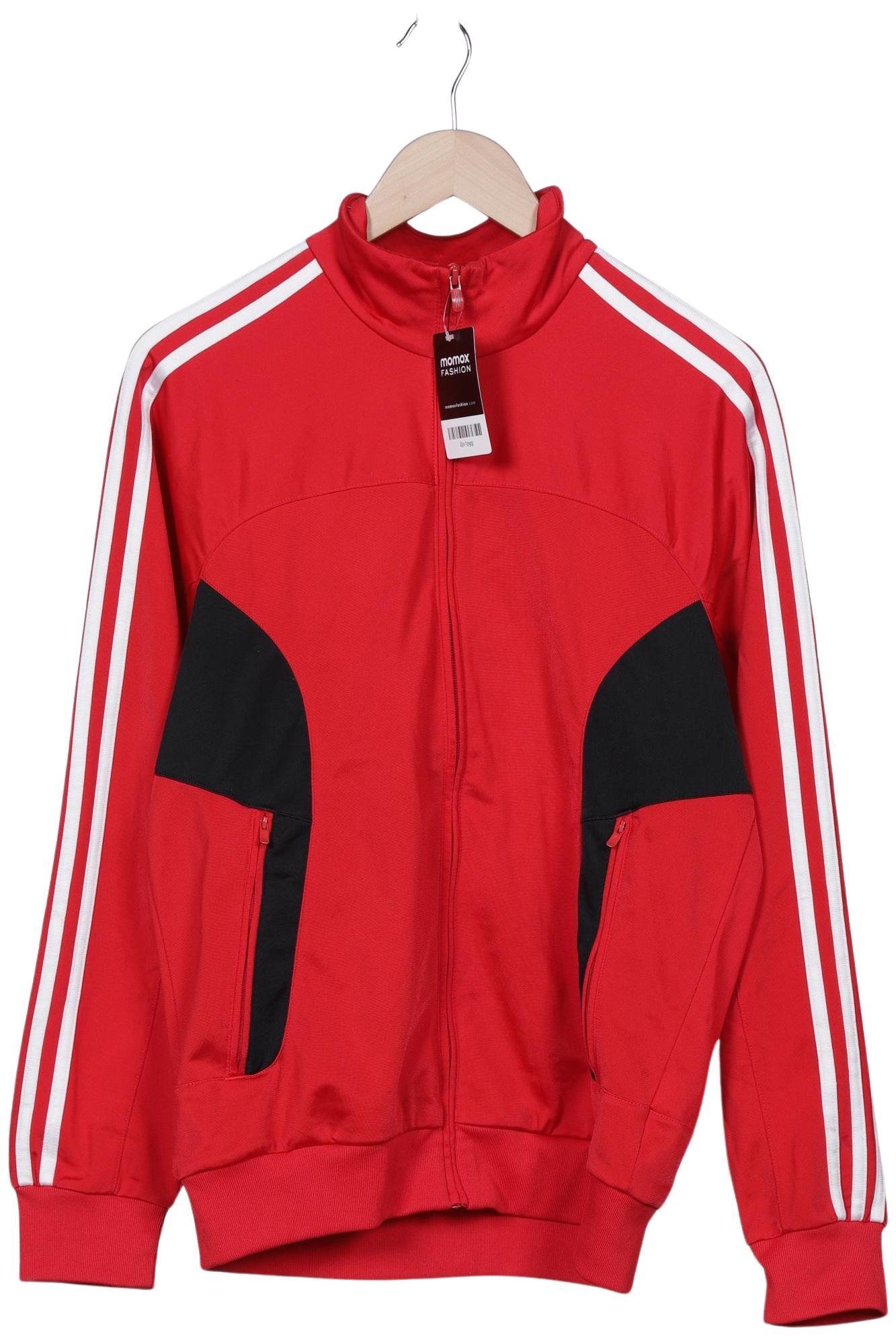 

adidas Herren Sweatshirt, rot, Gr. 46