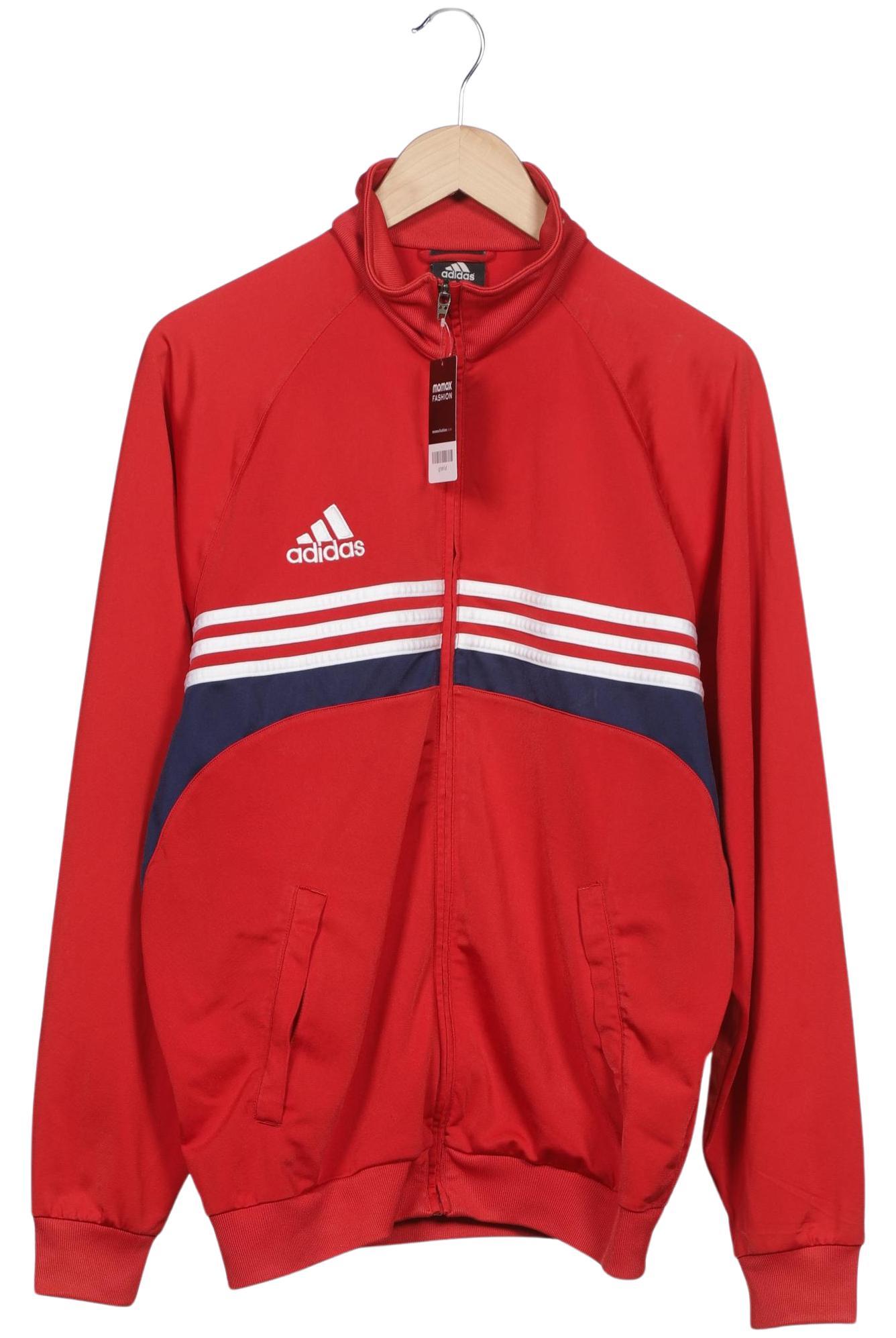 

adidas Herren Sweatshirt, rot, Gr. 48