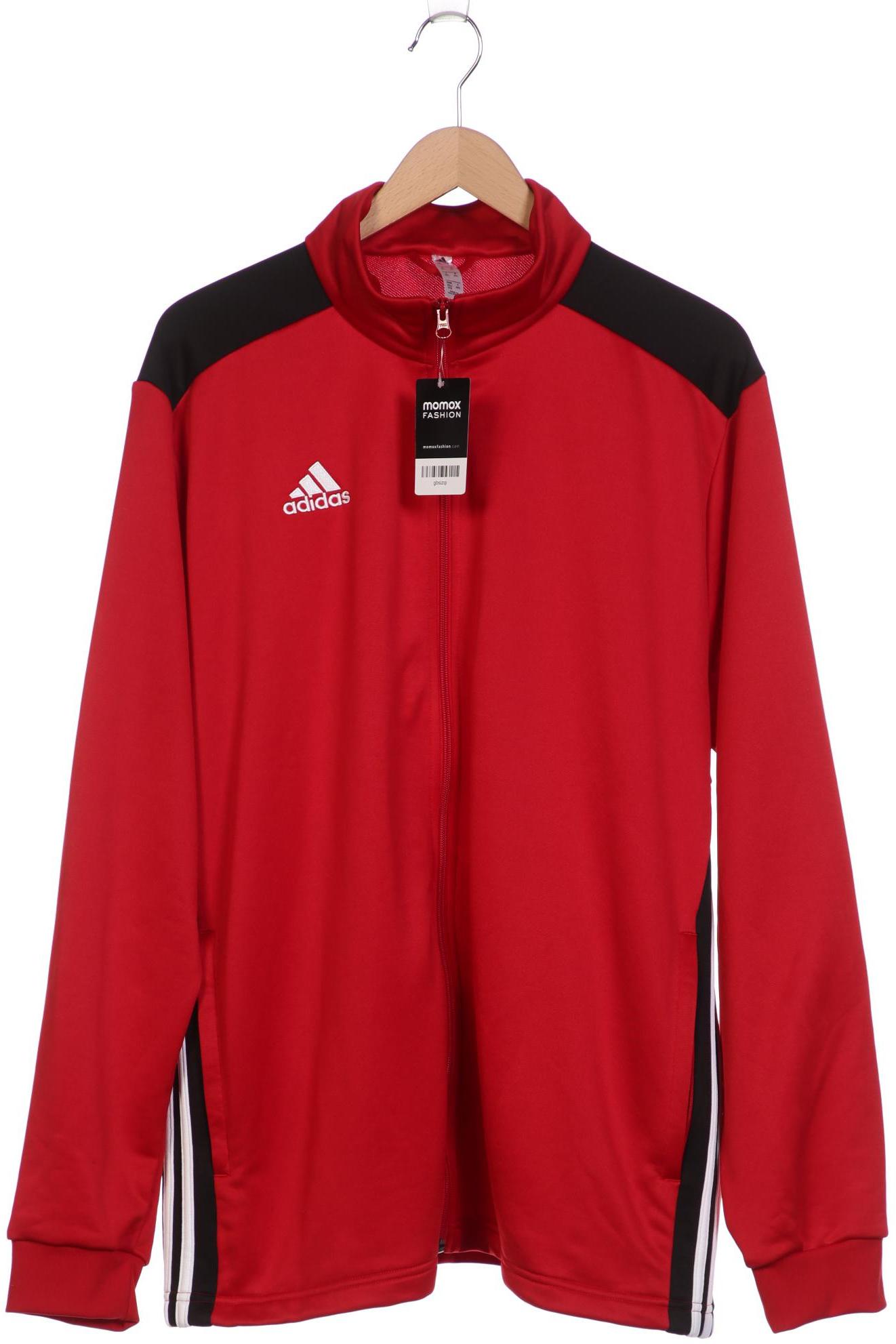 

adidas Herren Sweatshirt, rot, Gr. 56