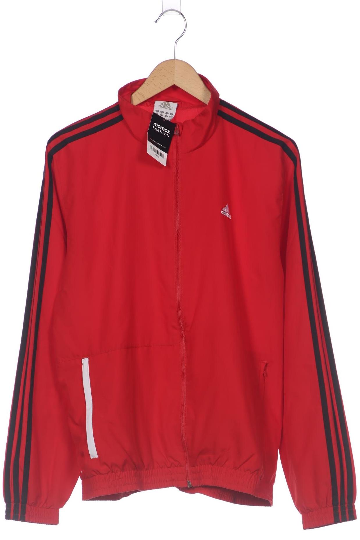

adidas Herren Sweatshirt, rot, Gr. 48