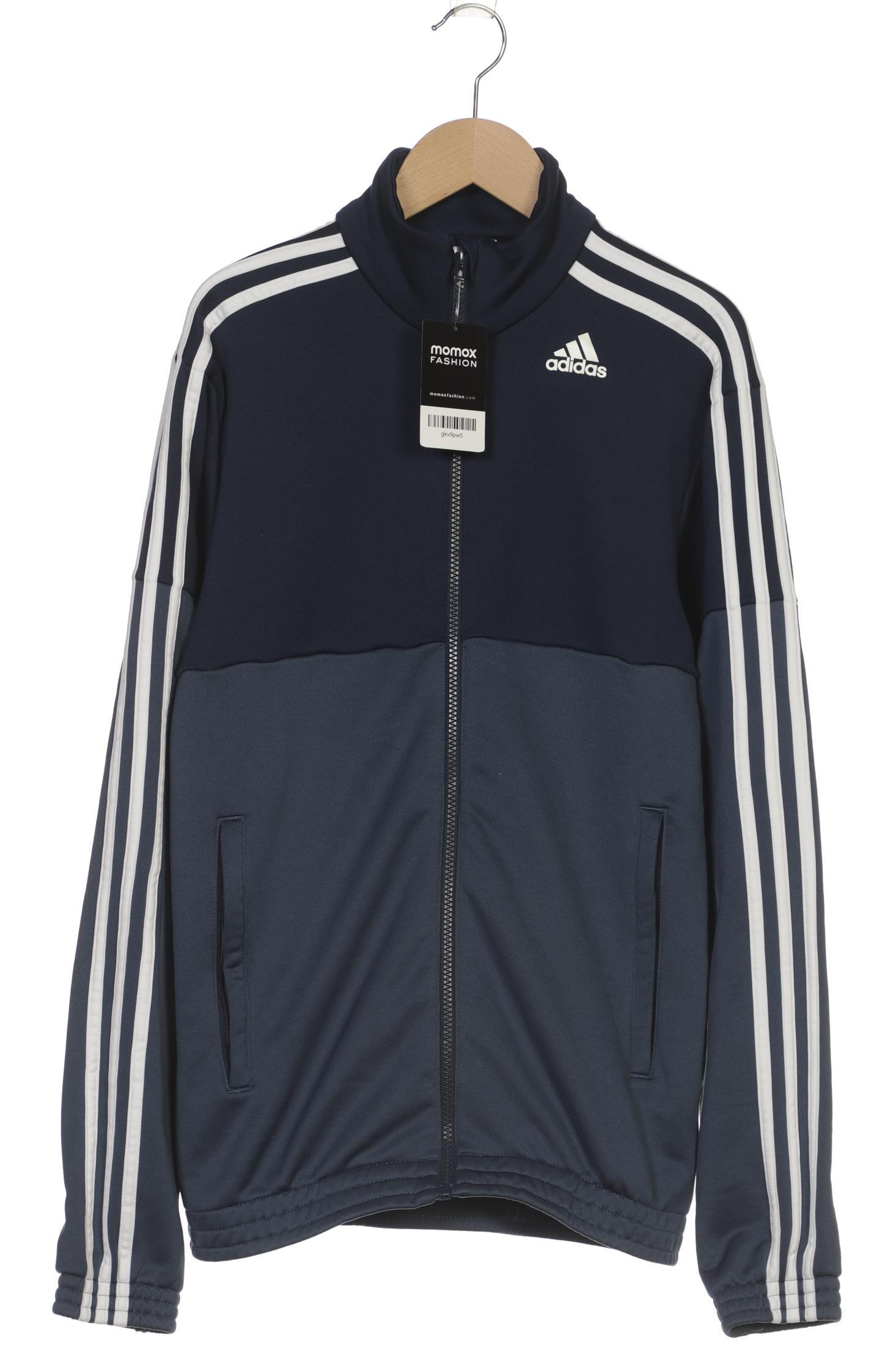 

adidas Herren Sweatshirt, blau, Gr. 44
