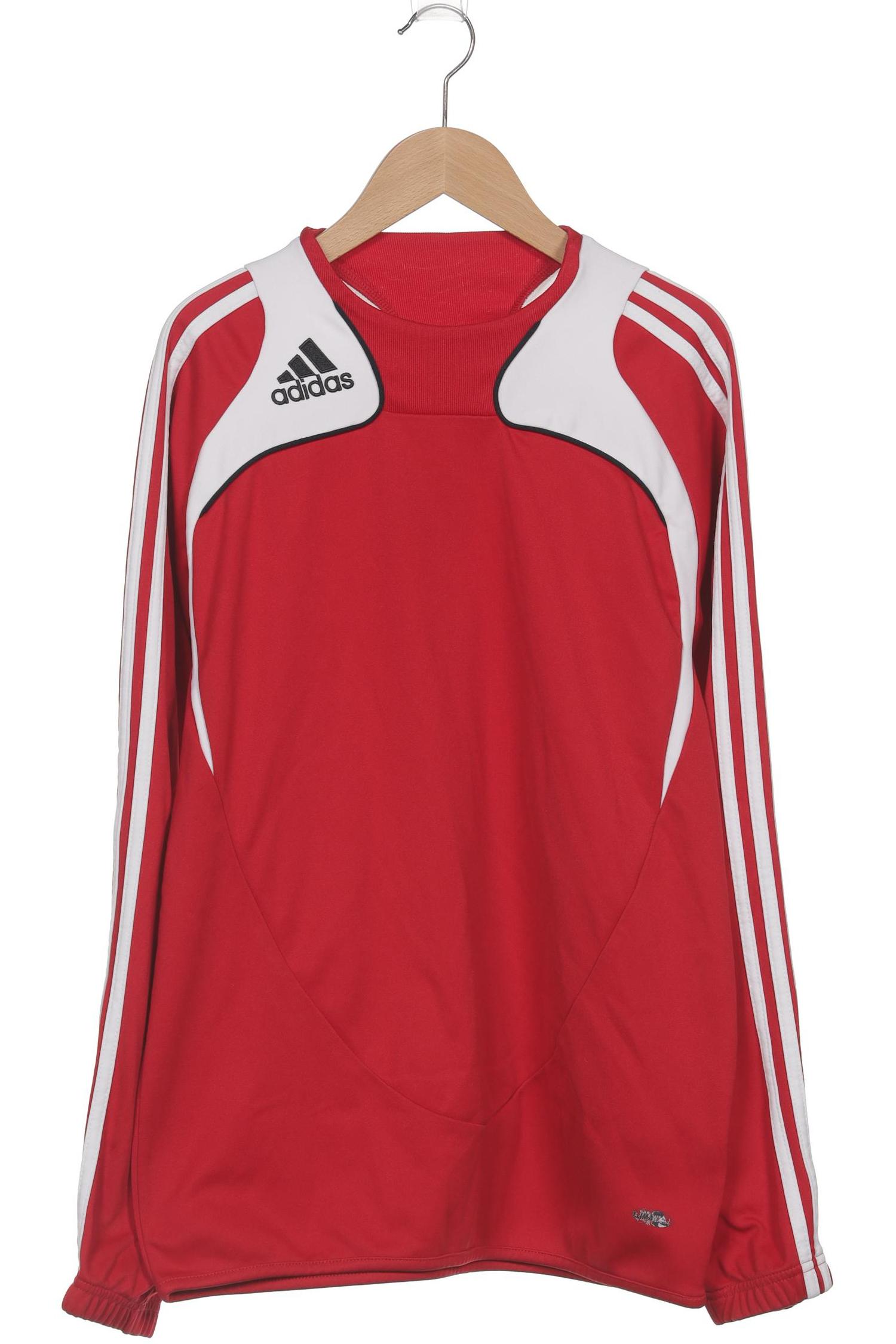 

adidas Herren Sweatshirt, rot, Gr. 46