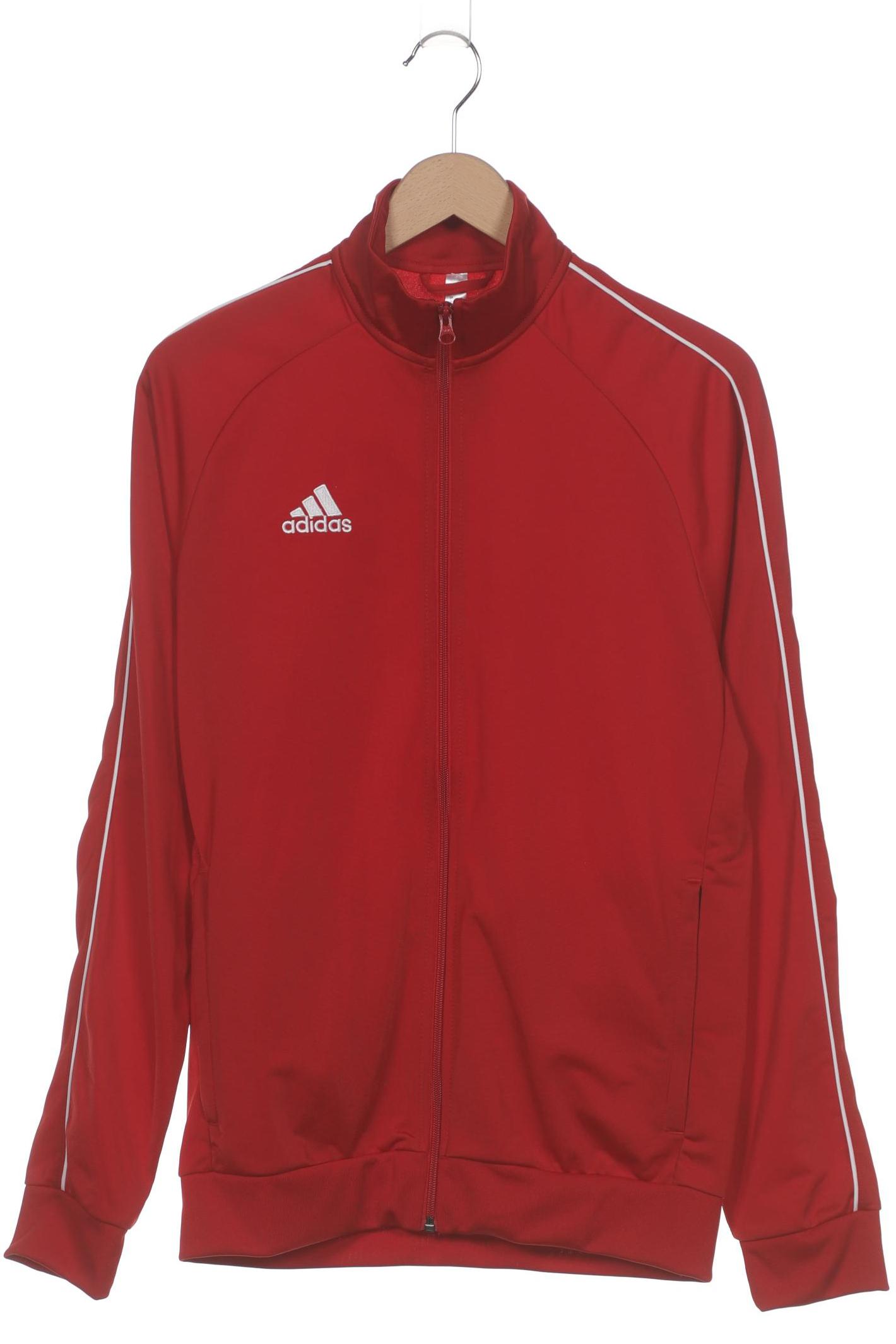 

adidas Herren Sweatshirt, rot, Gr. 48